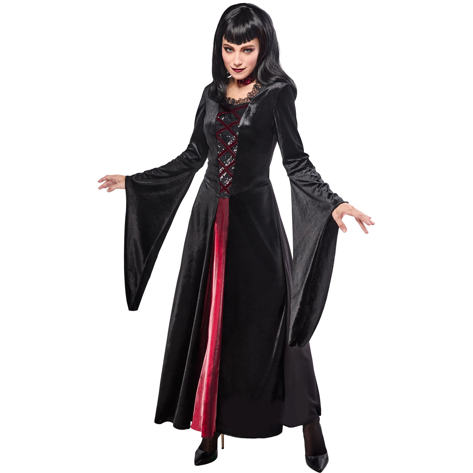 Gothic Lady Costume Dress for Women