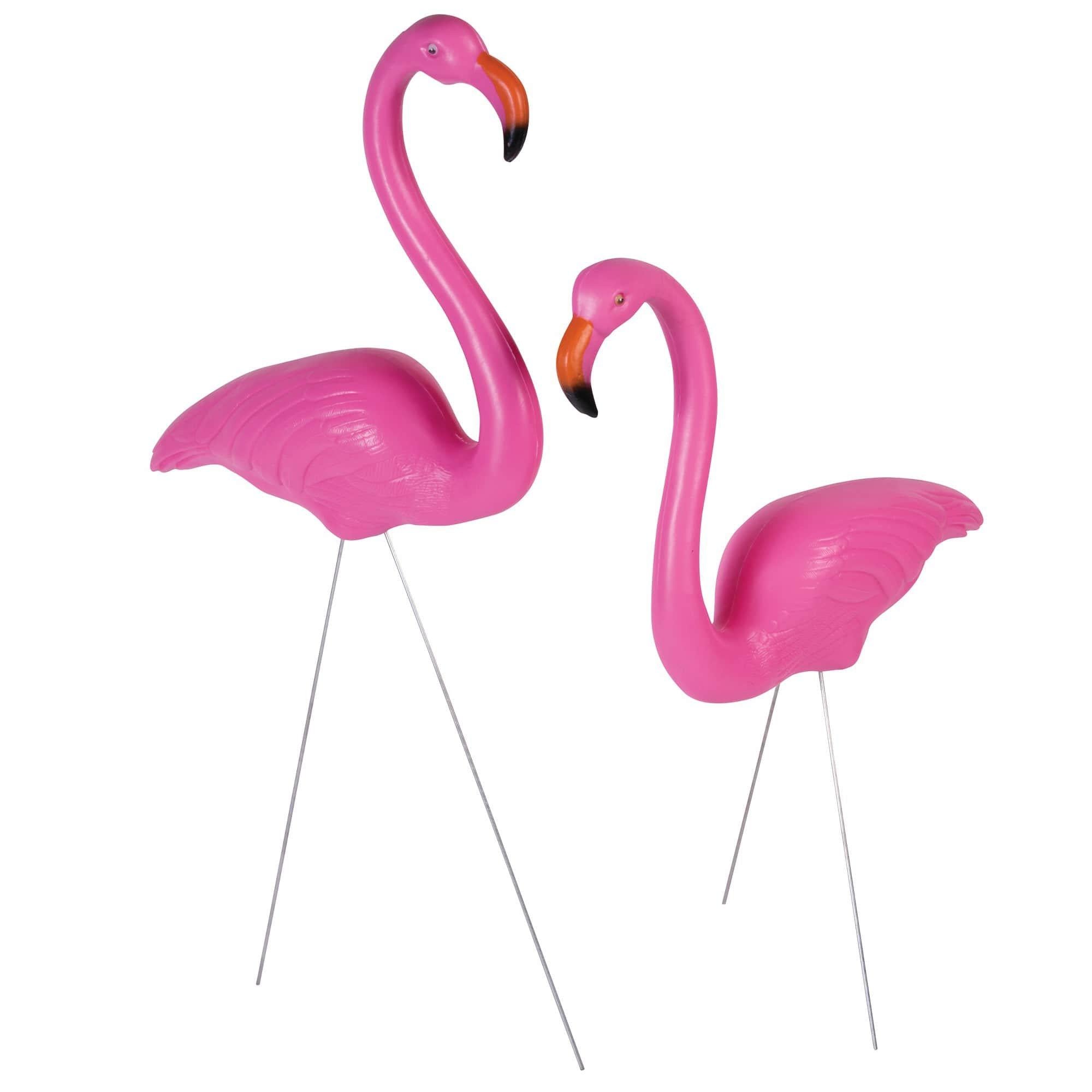Flamingo Lawn Decorations 2ct