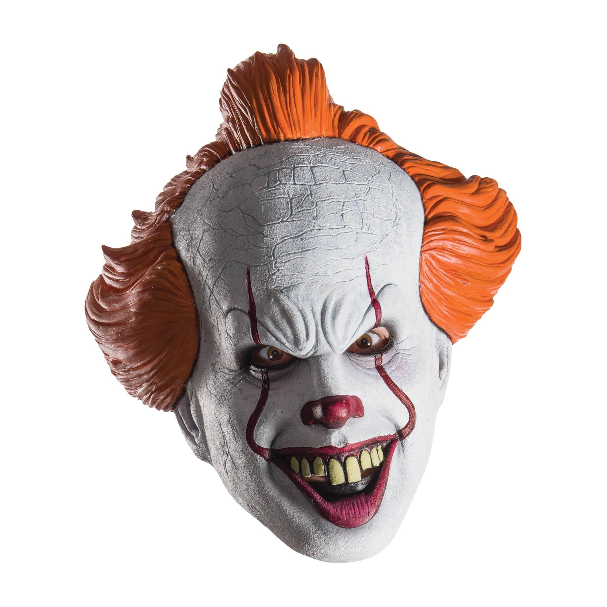 Adult It Pennywise 3/4 Mask - 2017 Movie