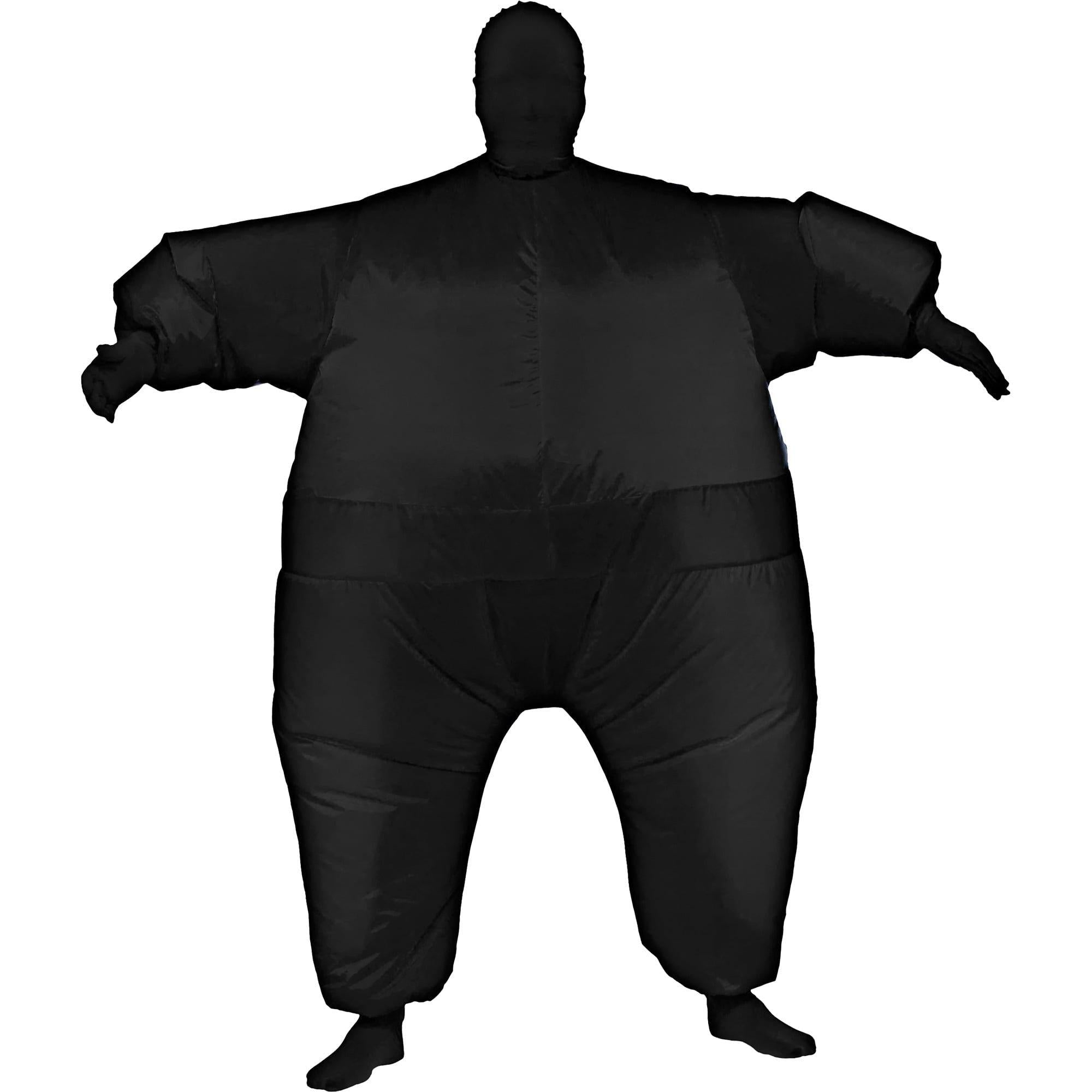 Adult Black Inflatable Jumpsuit