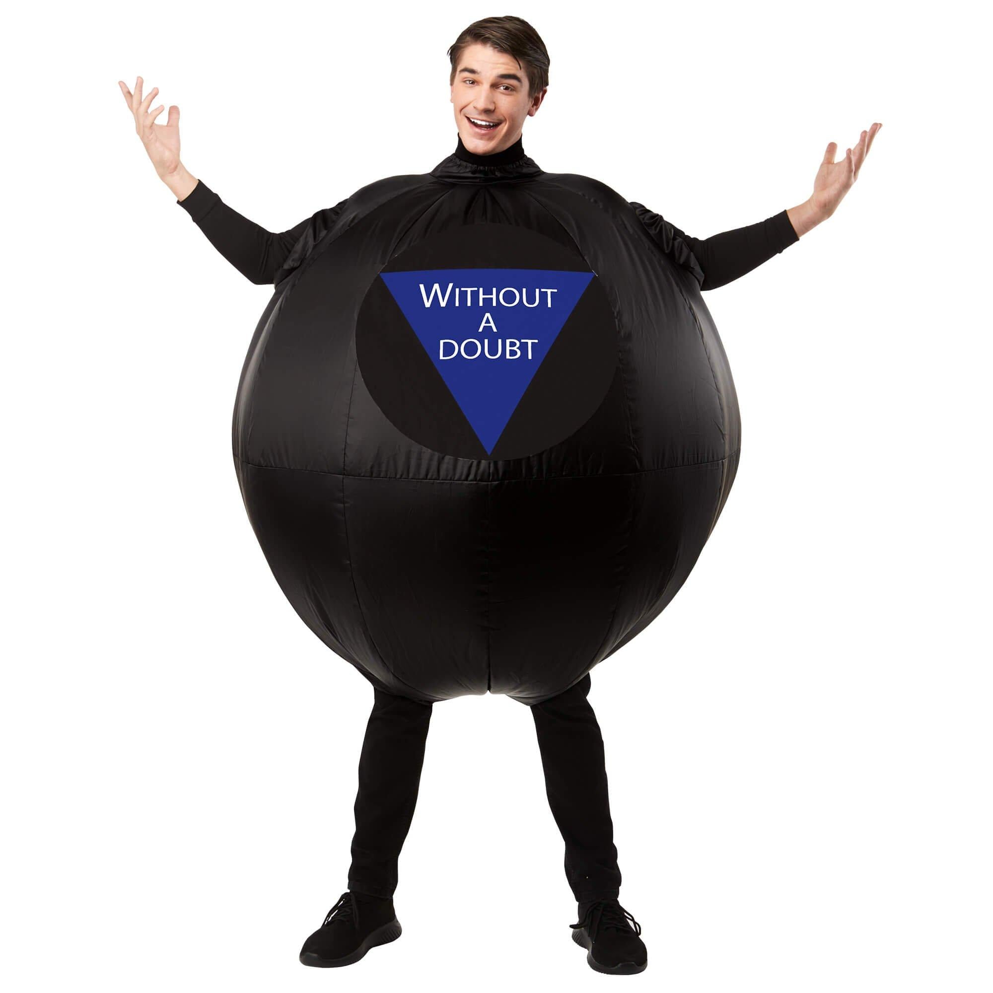 Adult Mattel Games Magic 8-Ball Inflatable Costume