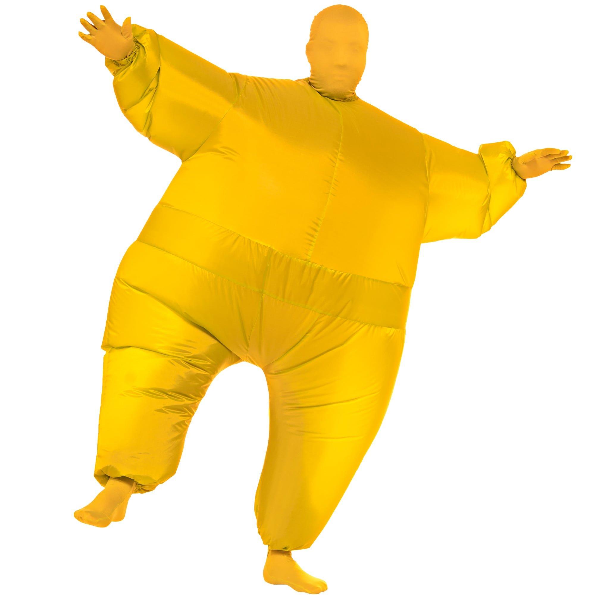 Adult Yellow Inflatable Jumpsuit
