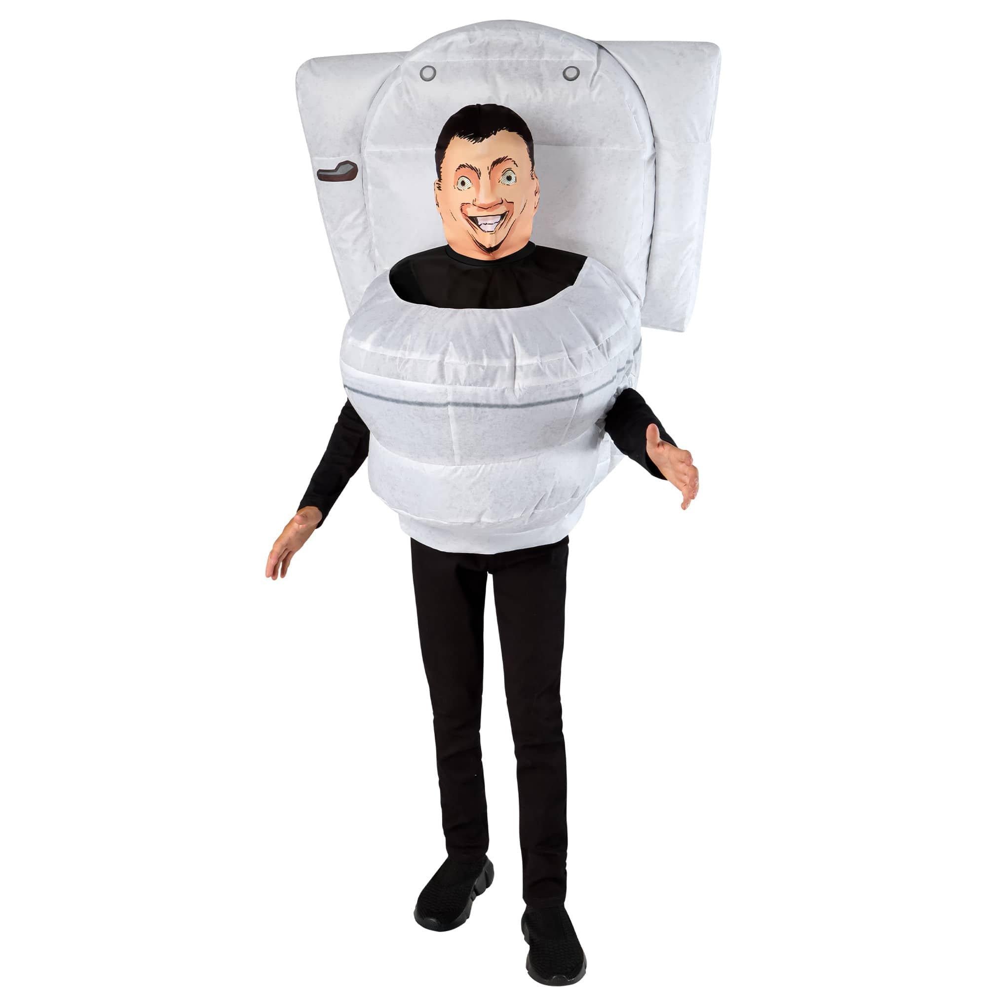 Kids' Skibidi Toilet Inflatable Hood