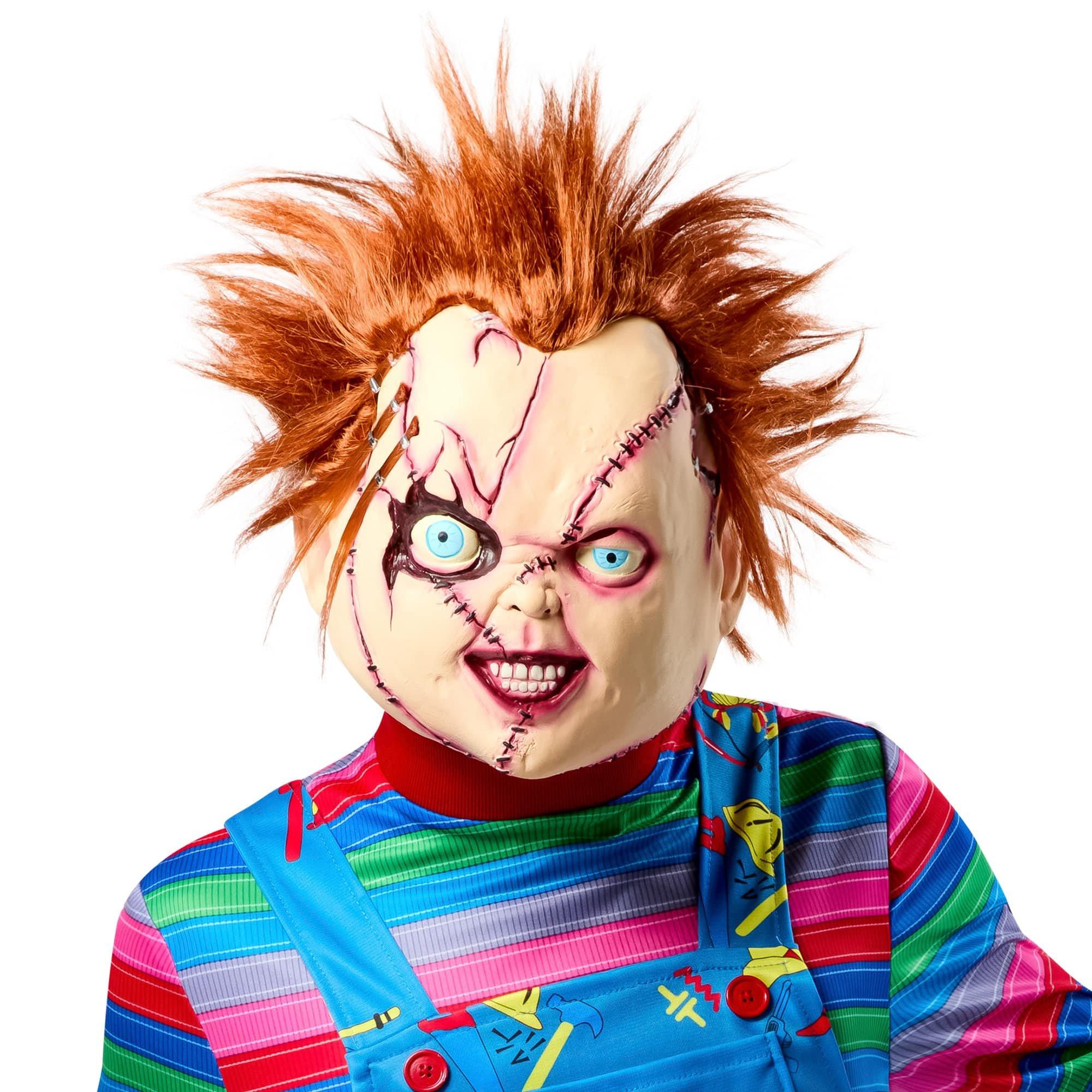 Men's Bride of Chucky Stitched Up Chucky 3/4 Vinyl Mask