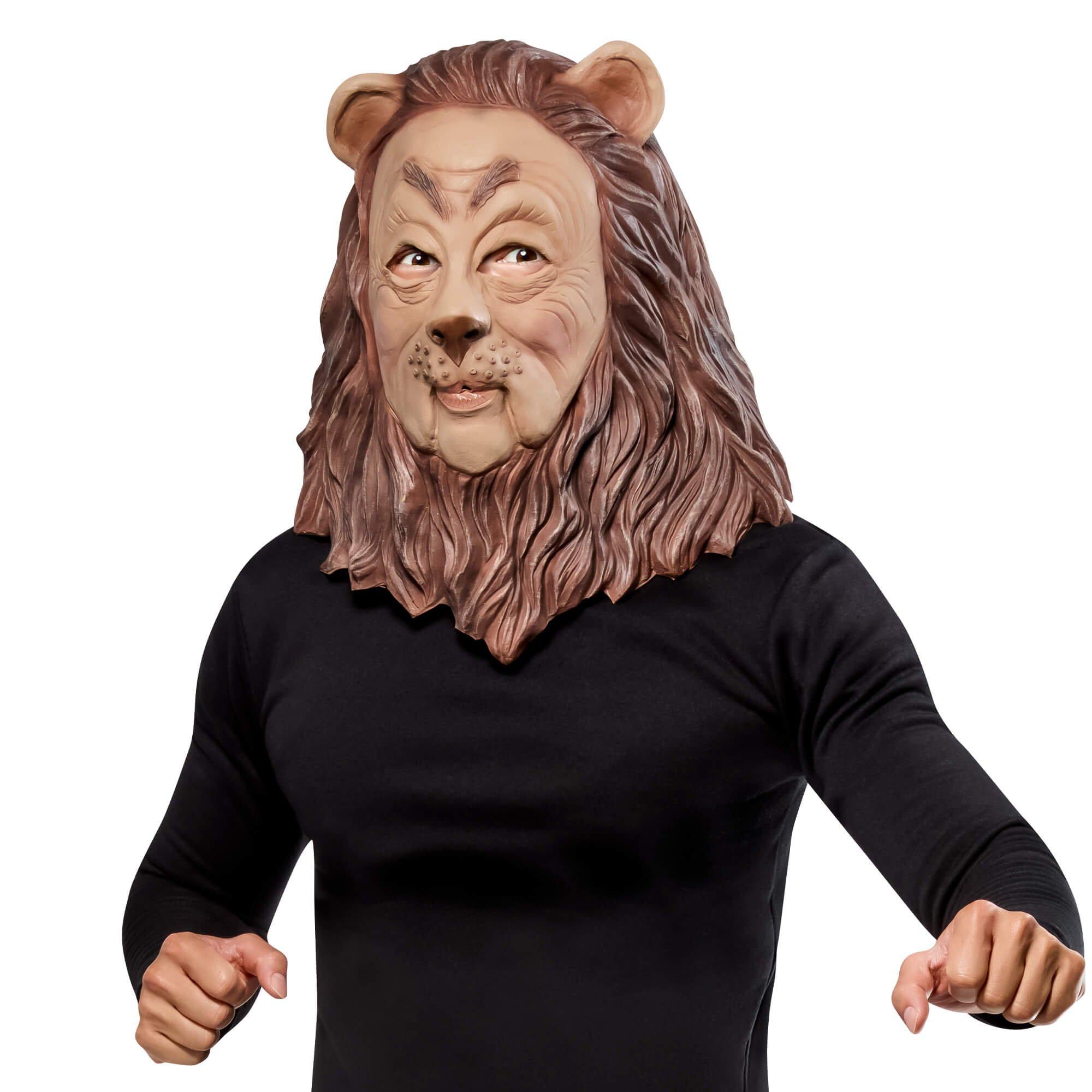 Adult Wizard of Oz Cowardly Lion Overhead Latex Mask