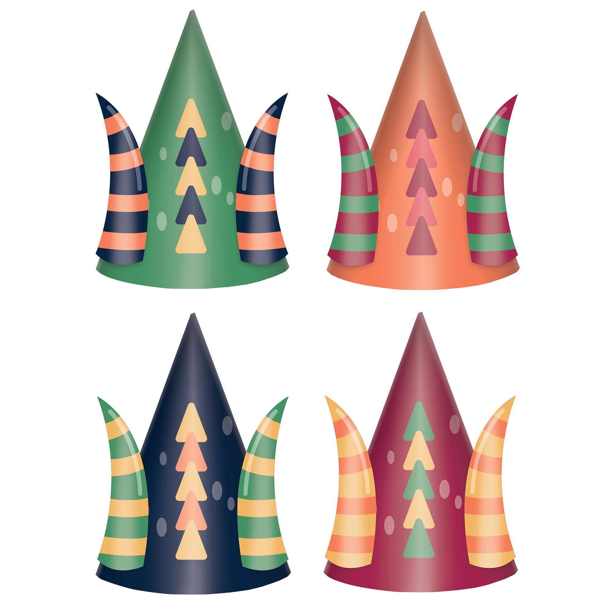 Dragon Party Party Hats, 8ct
