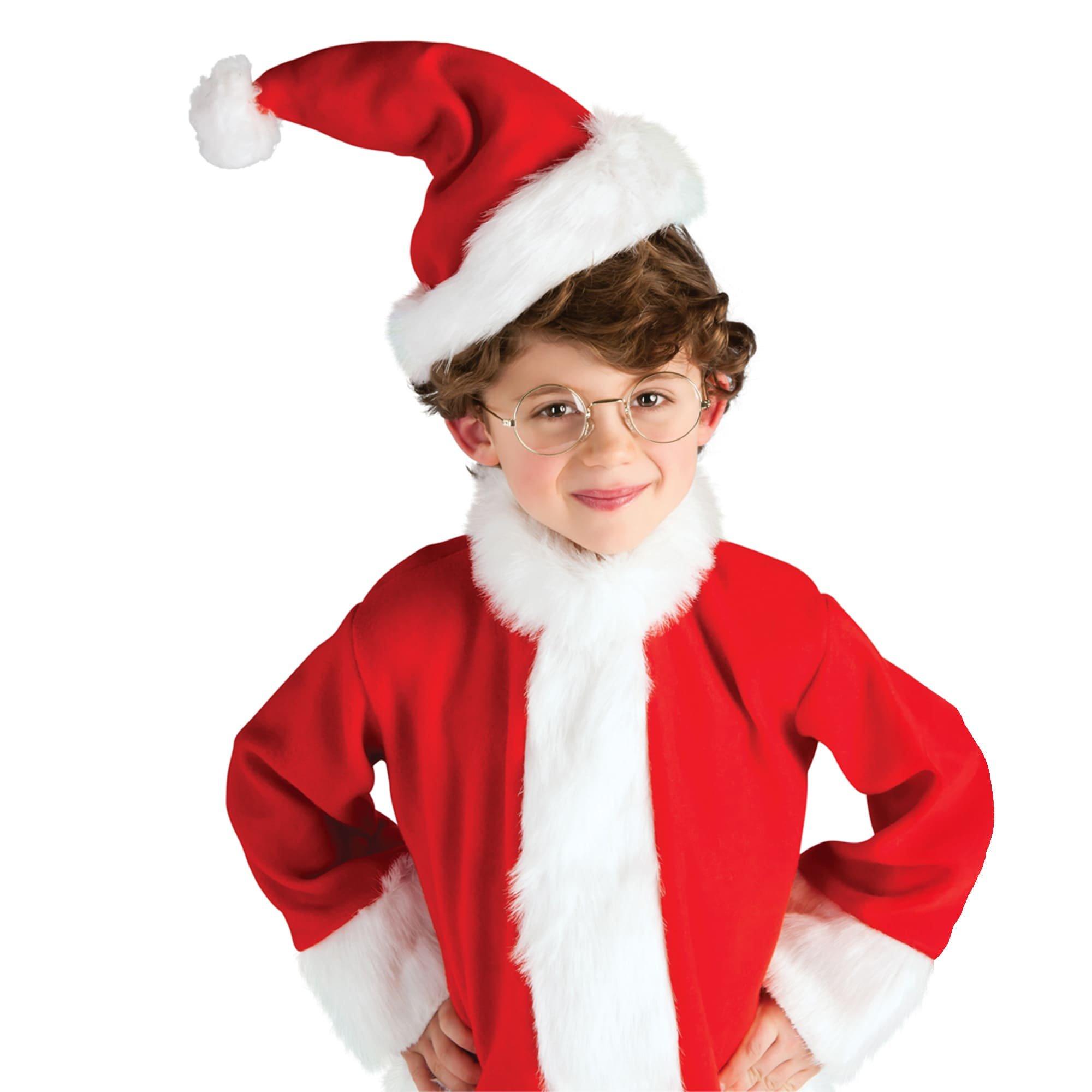 Kids' Round Santa Glasses