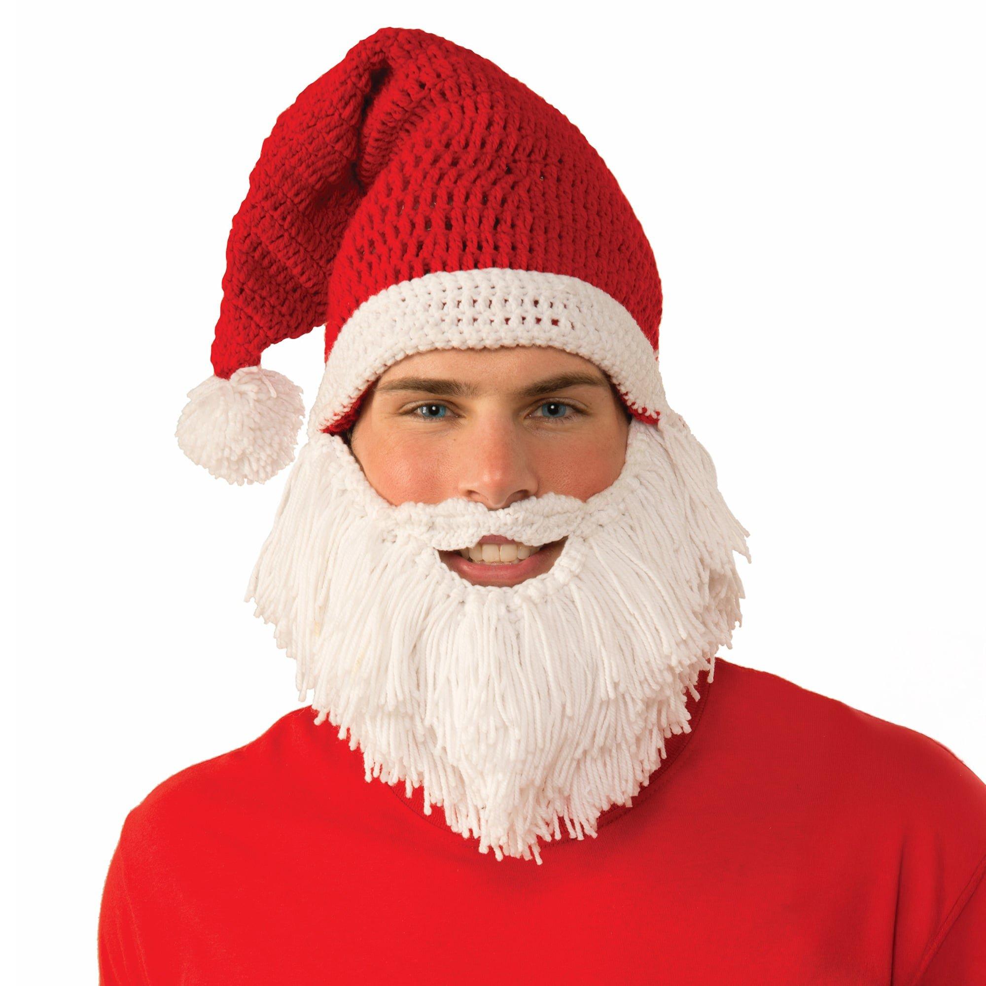 Knit Santa Hat and Beard