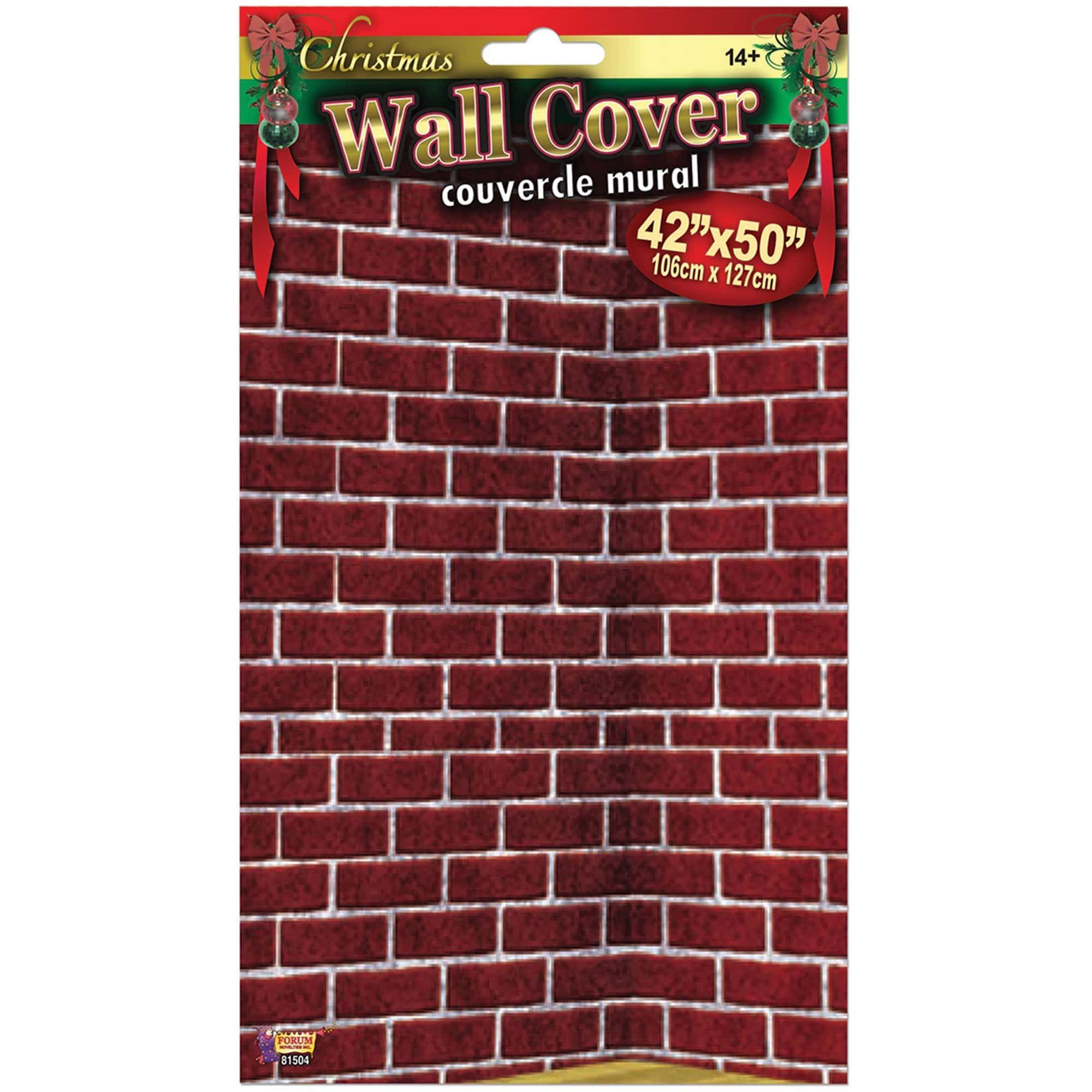 4 Foot Brick Wall Cover Decoration