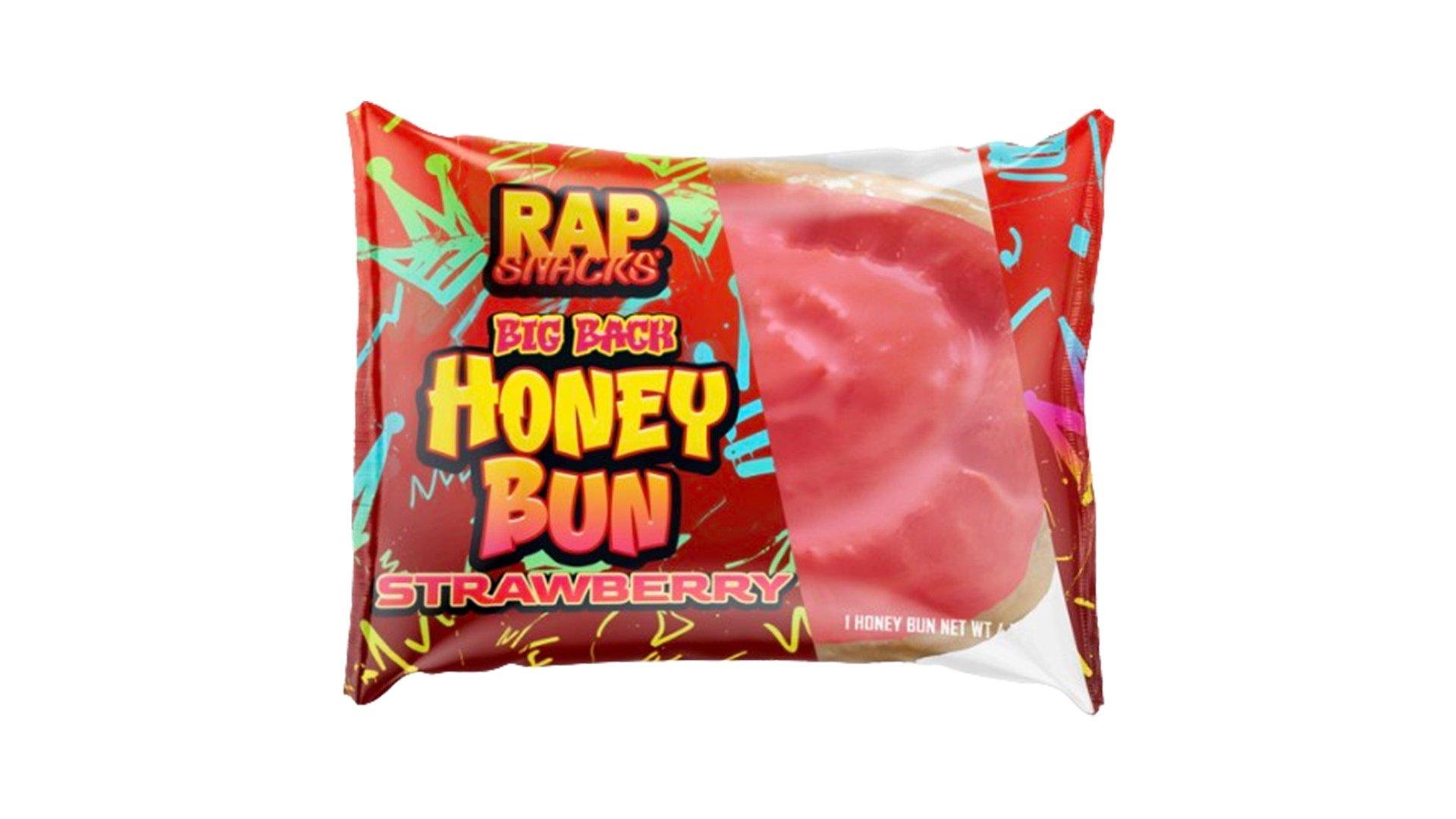 Rap Snacks Big Back Strawberry Honey Bun (4.75 oz)
