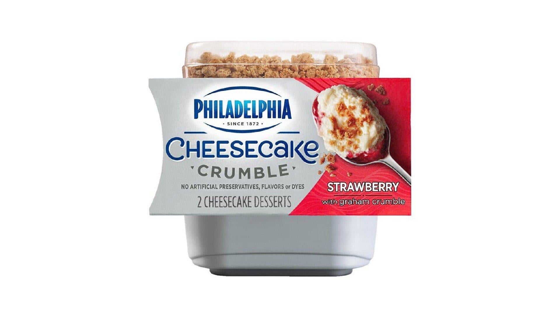Philadelphia Strawberry Cheesecake Crumble (3.3 oz x 2 ct)