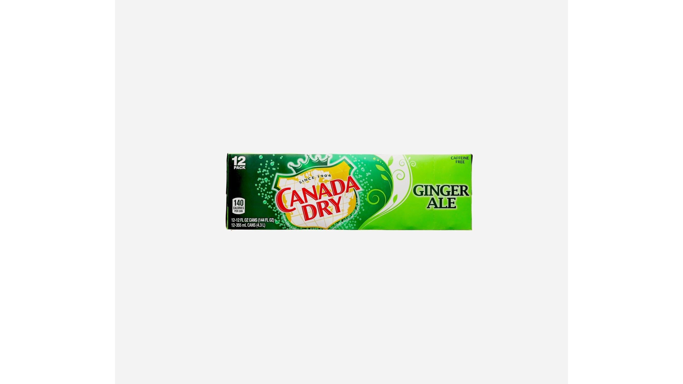 Canada Dry Ginger Ale (12 oz x 12 ct)