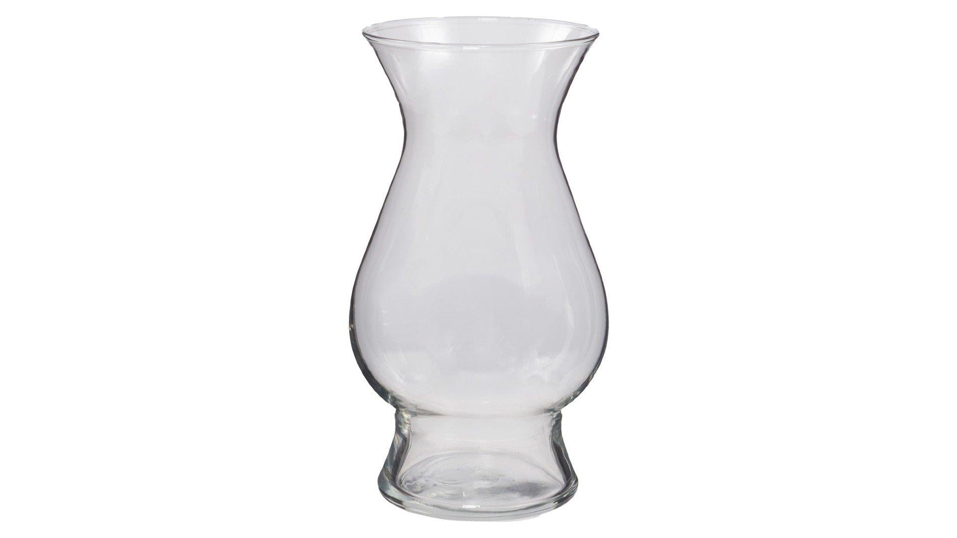 8.75?? Clear Glass Bella Vase
