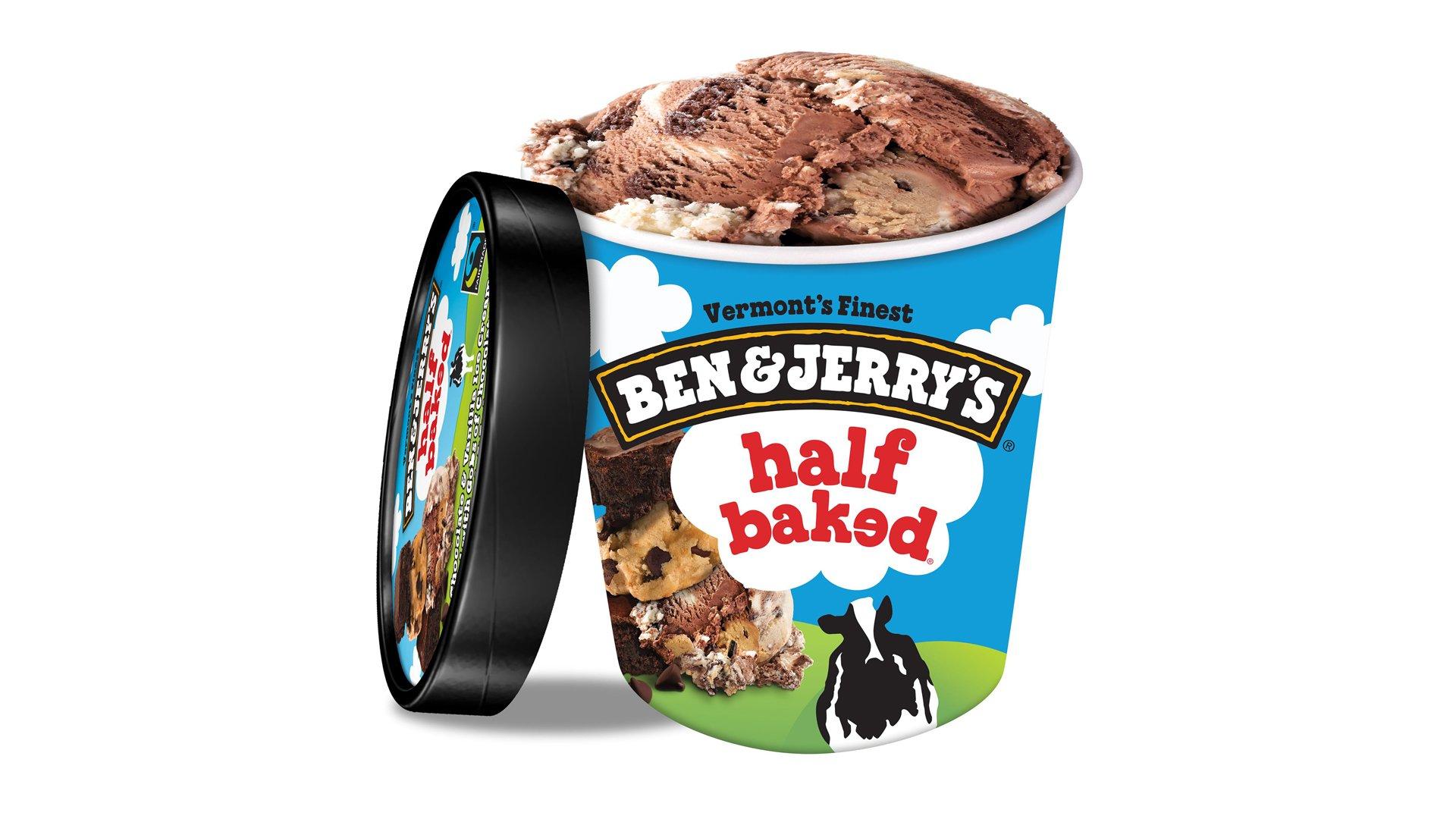 Ben & Jerry's Ice Cream Half Baked (1 pt)