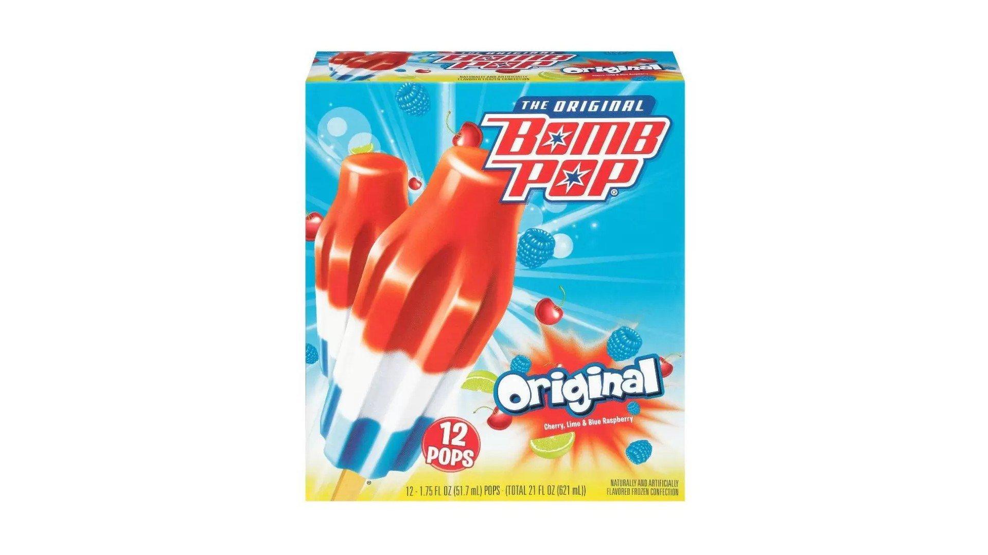 Bomb Pop Original Frozen Treat (1.75oz - 12pk)