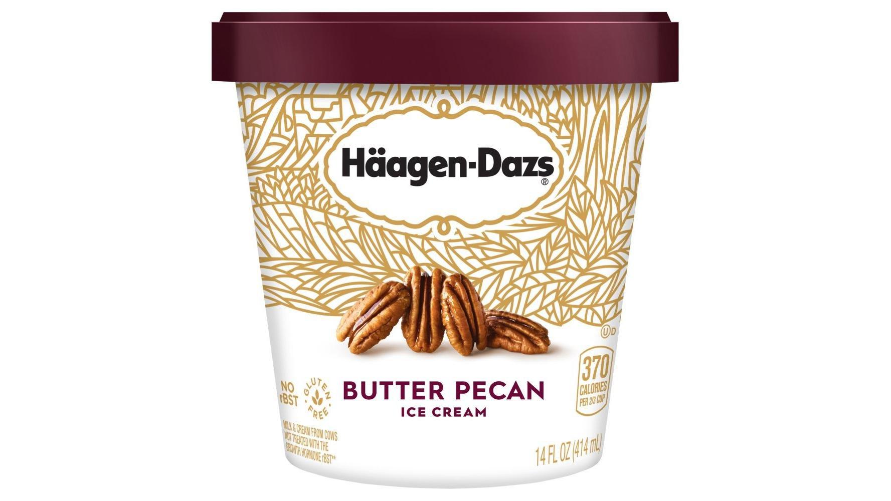 Haagen-Dazs Ice Cream Butter Pecan (14 oz)