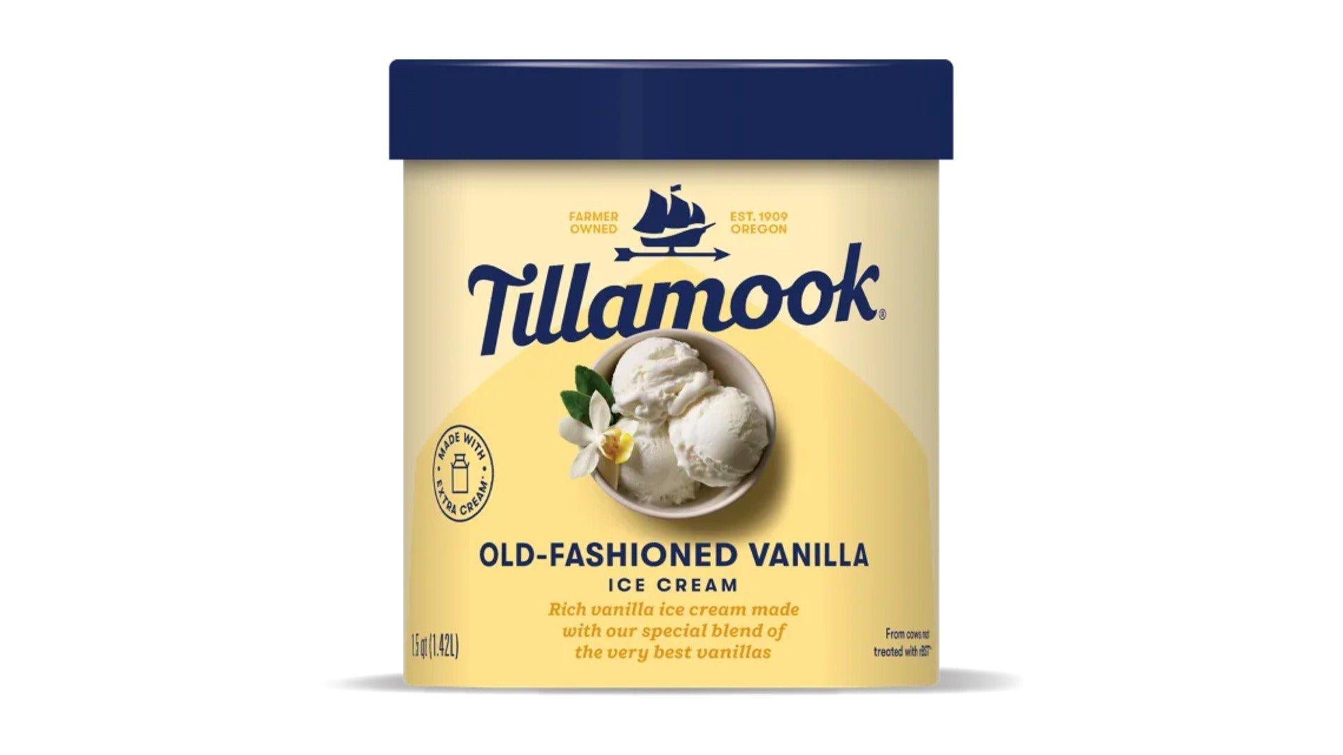 Tillamook Ice Cream Old Fashioned Vanilla (1.5 qt)