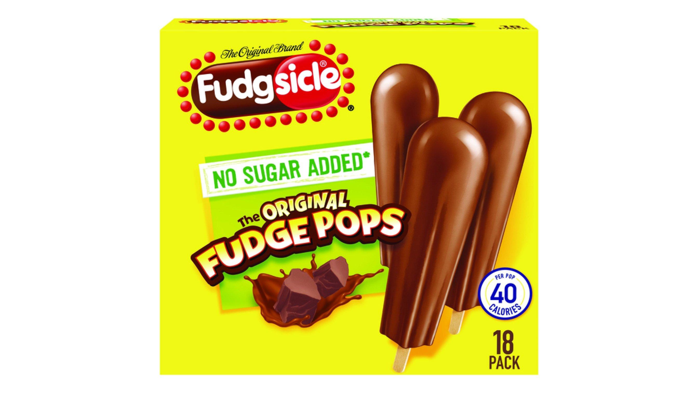 Fudgsicle No Sugar Added Fudge Pops (18 ct)