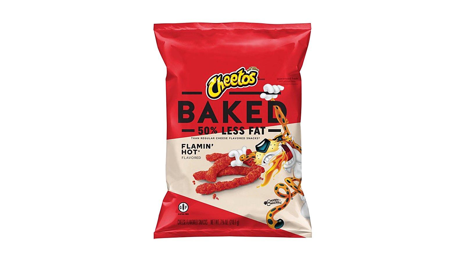 Cheetos Baked Flamin' Hot Cheese Flavored Snacks (7.62 oz)