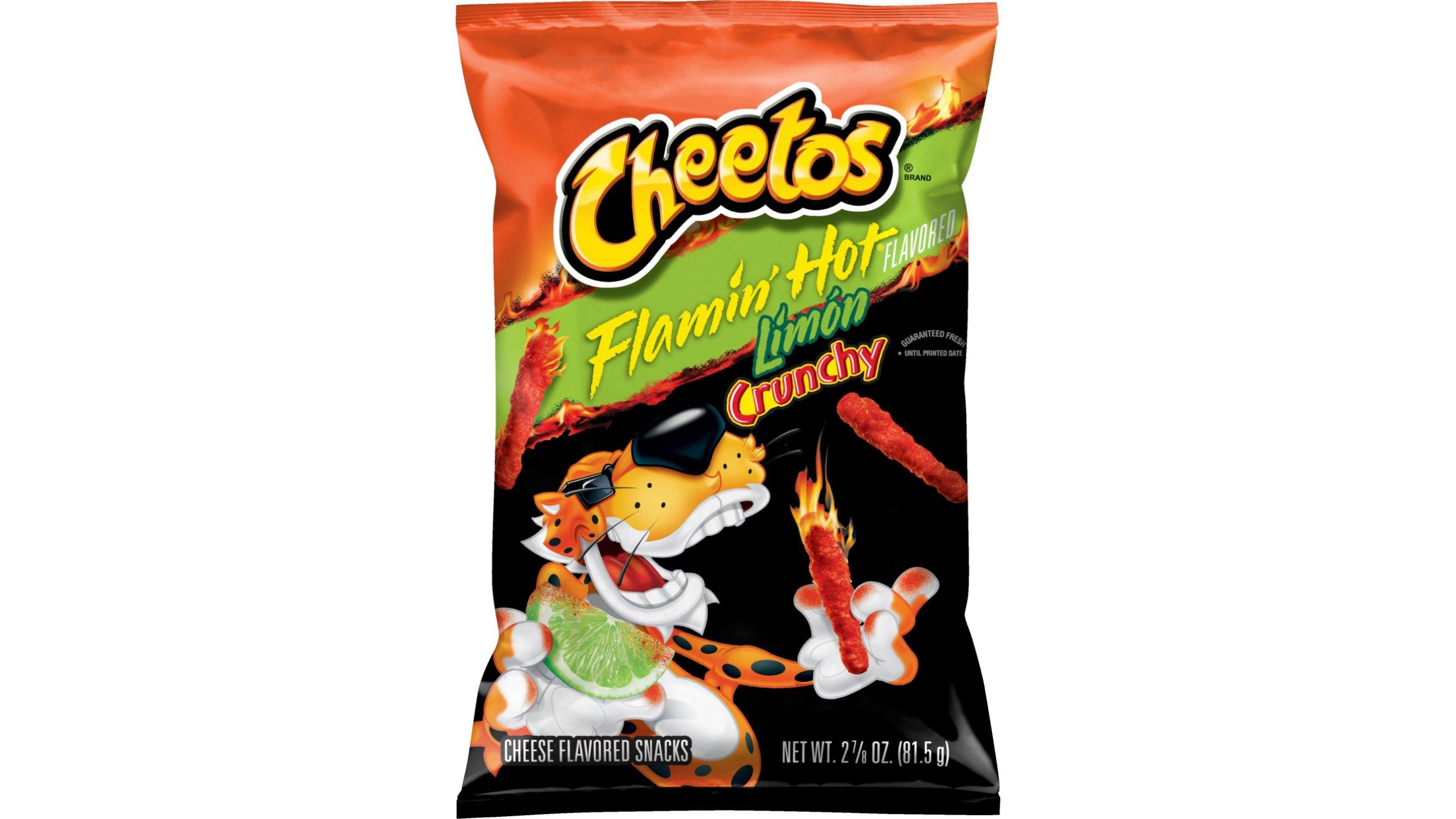Cheetos Flamin' Hot Crunchy Limon Cheese Flavored Snacks (2.87 oz)