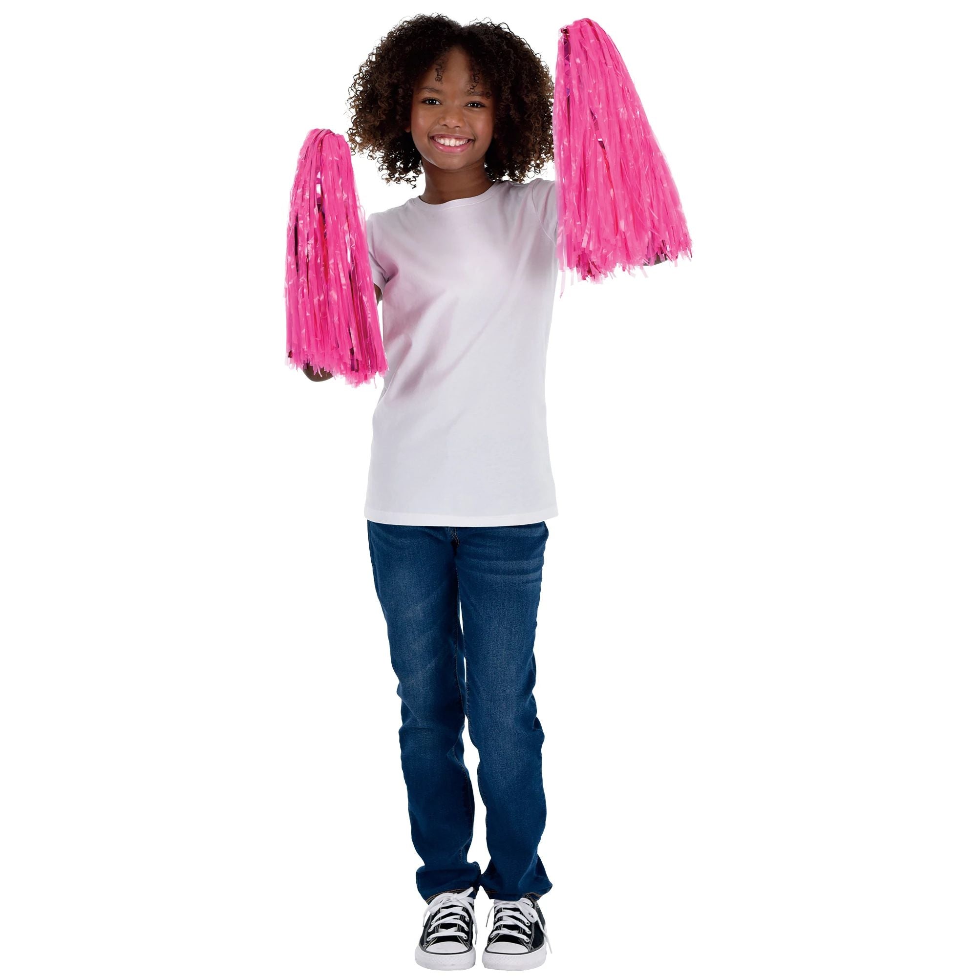 Cheerleader Pom Poms, 2pc, Assorted Colors