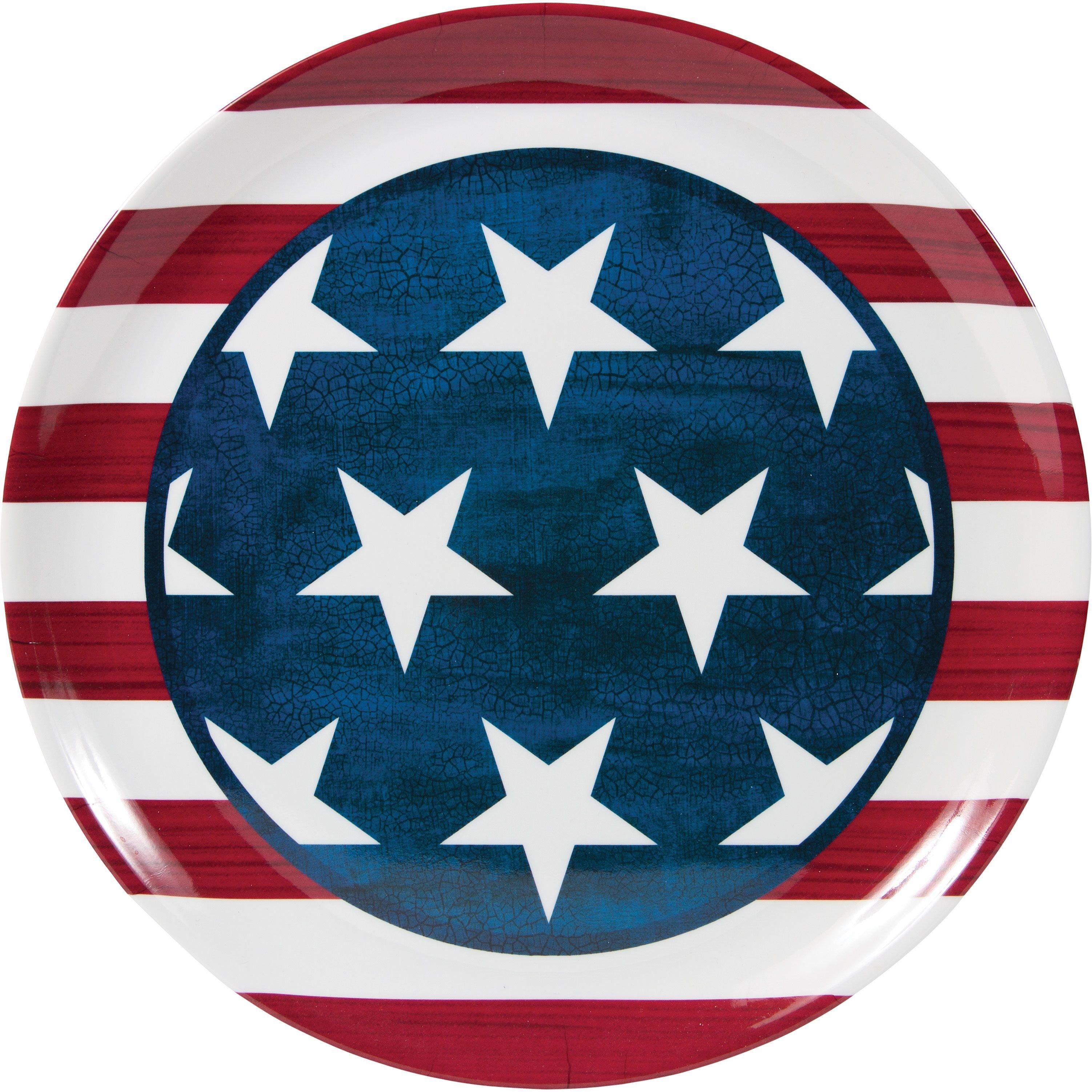 American Flag Platter