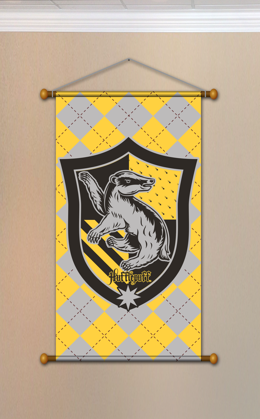 33-inch Harry Potter Hufflepuff House Banner