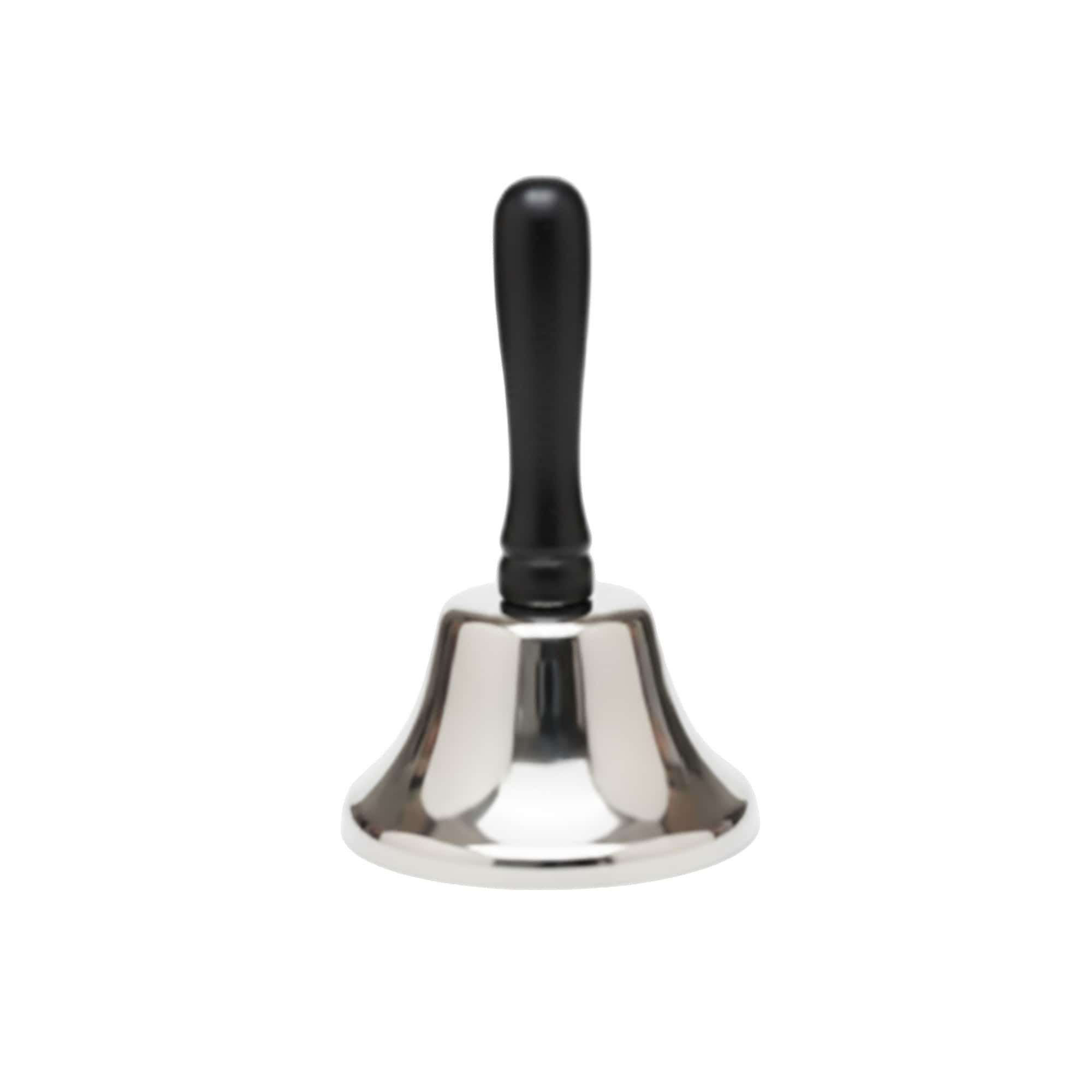 Santa Hand Bell, Silver