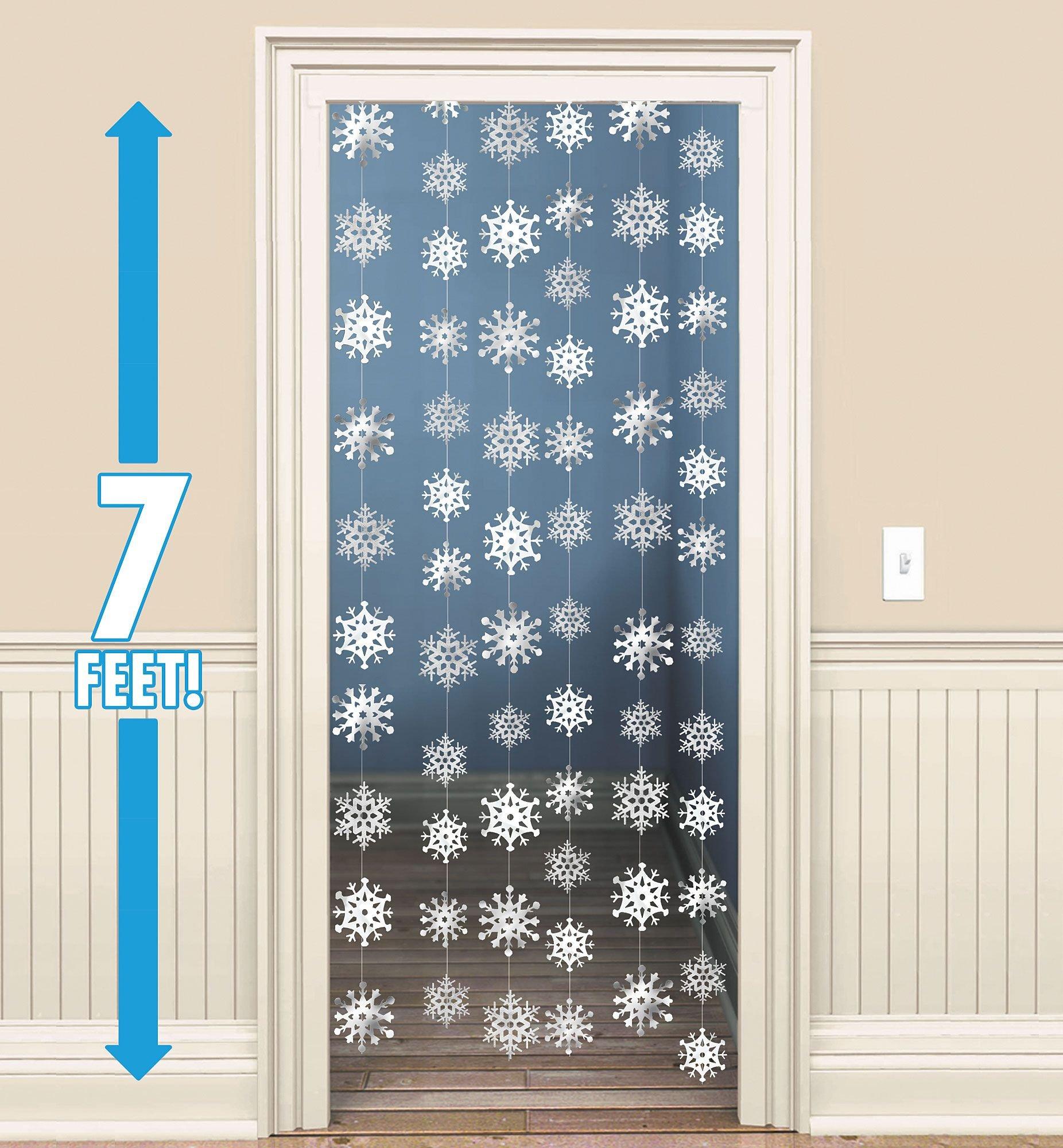 Snowflake String Decorations 6ct