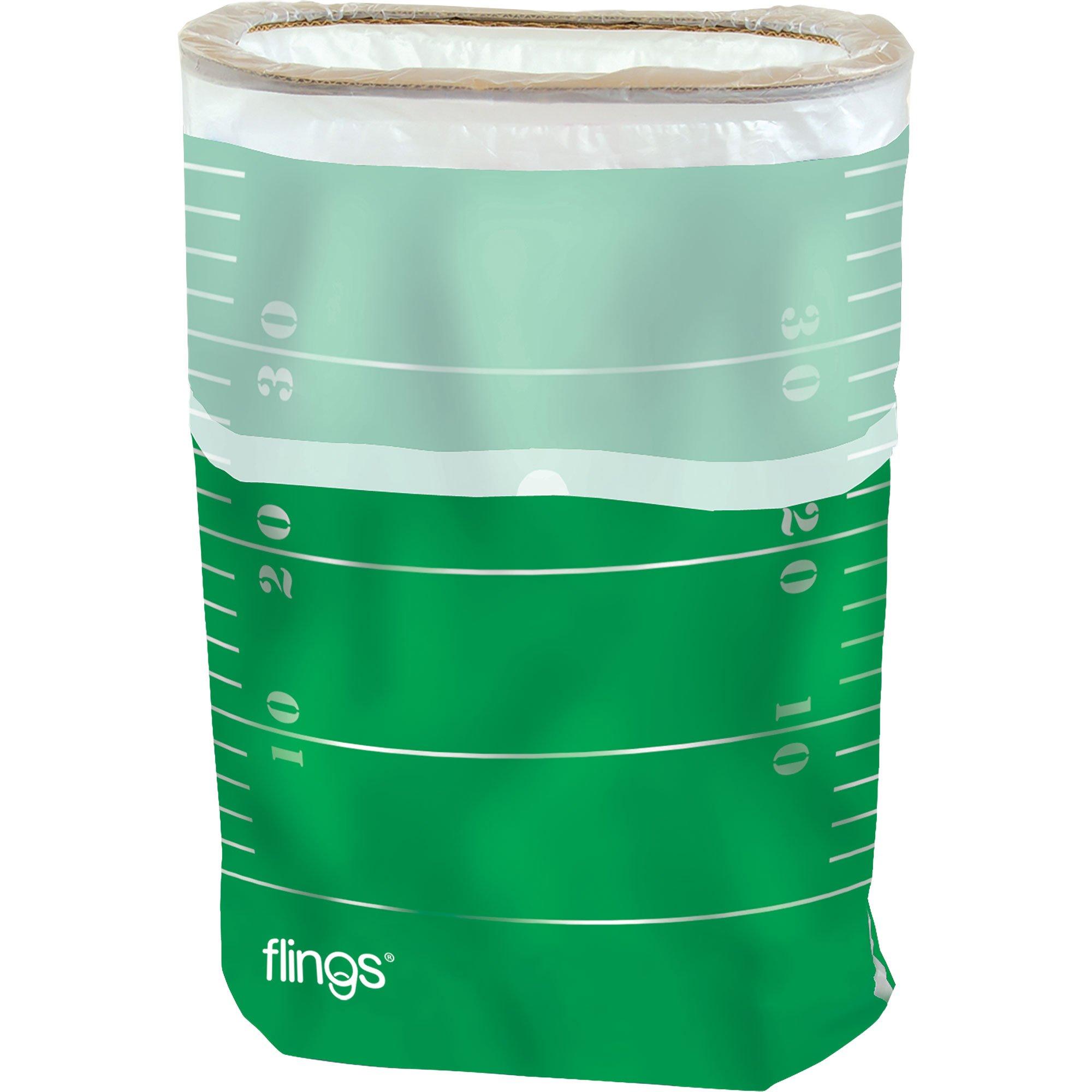 Football Field Pop-Up Trash Bin
