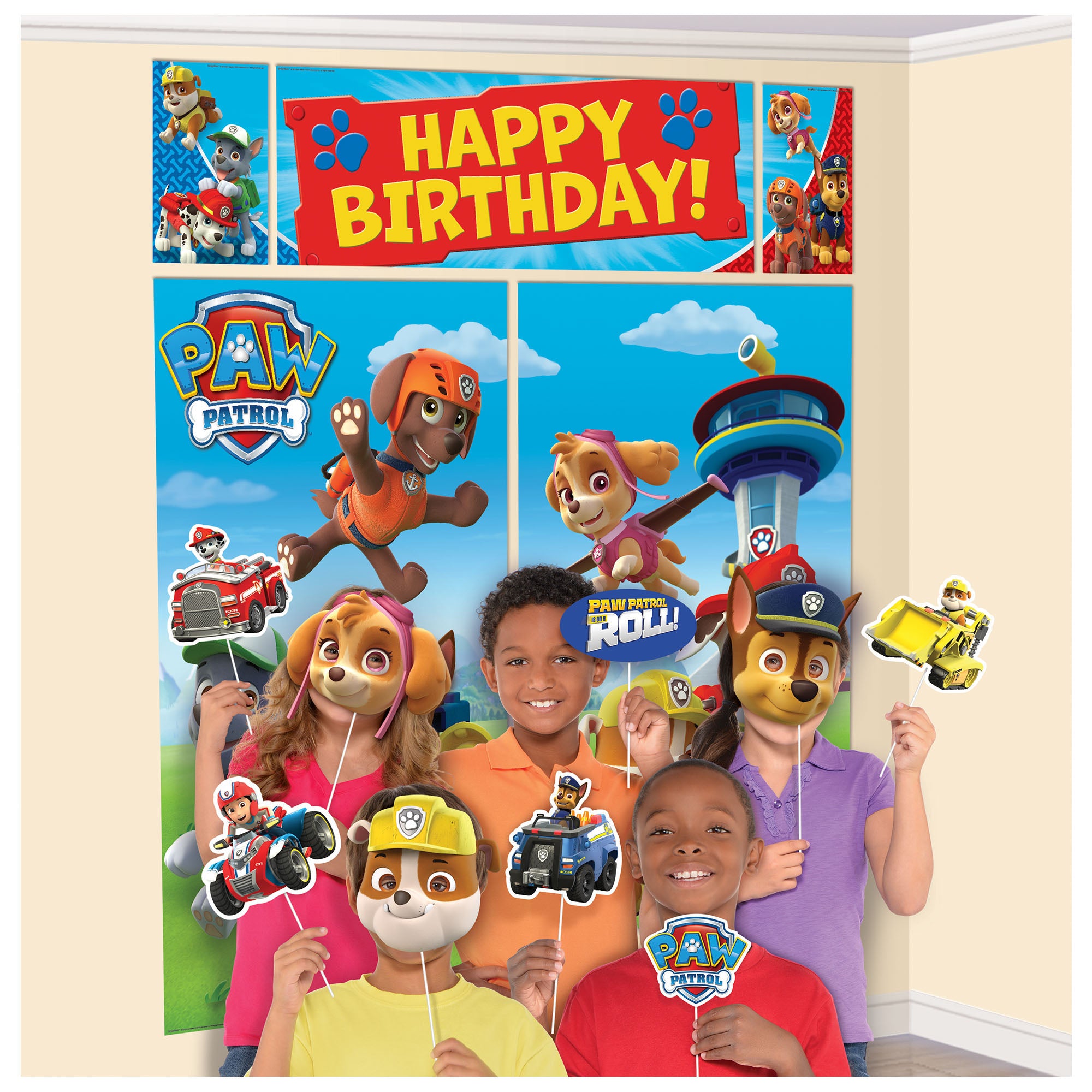 PAW Patrol Photo Booth Decorating Kit