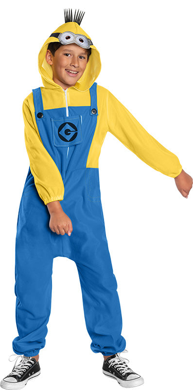 Minions Hooded Jumpsuit Costume for Kids