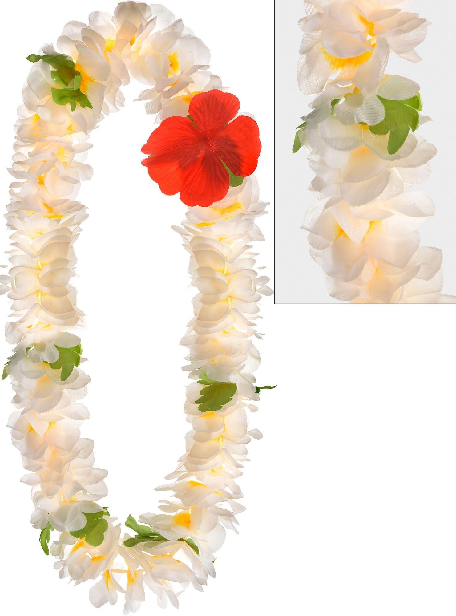 White Plumeria Lei