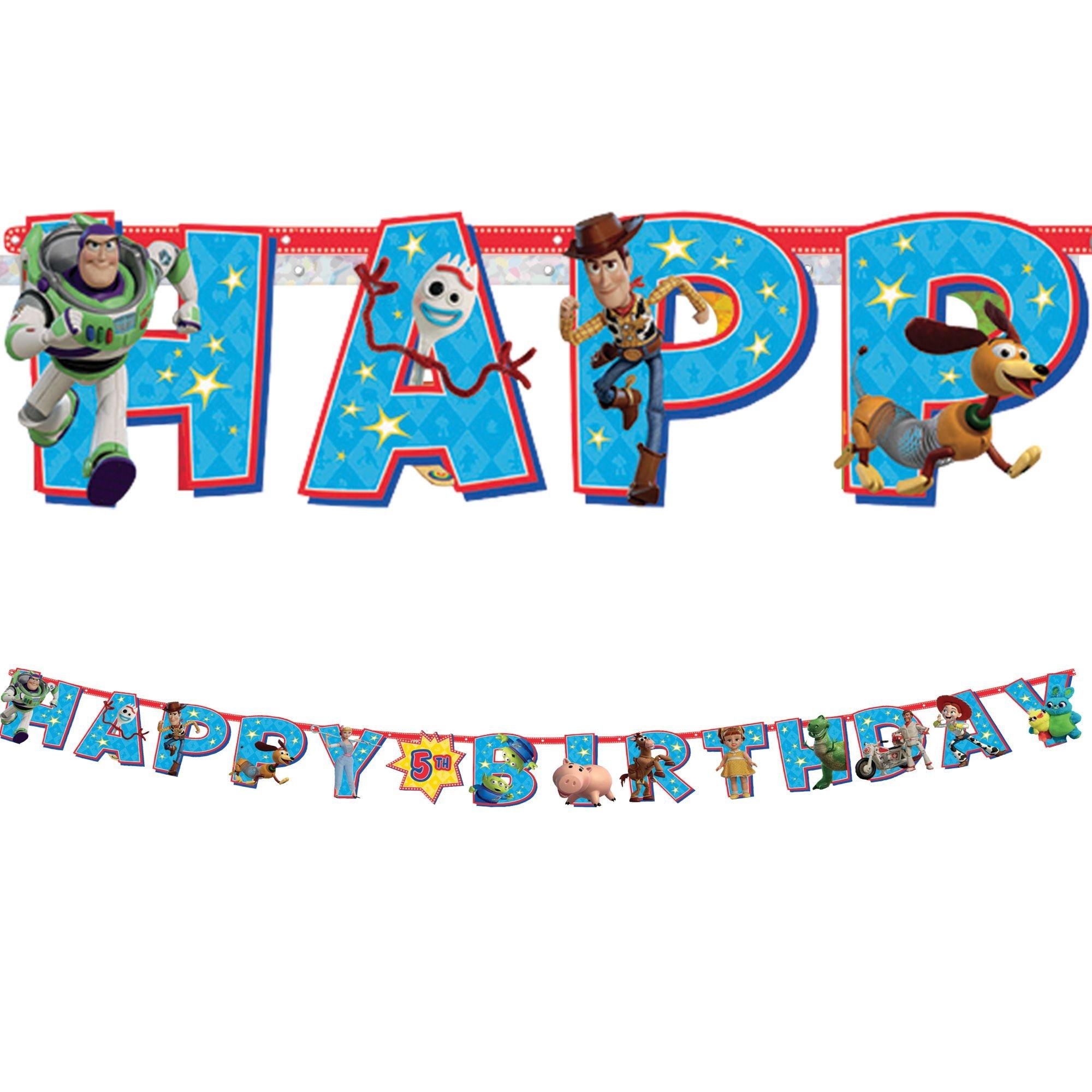 Toy Story Birthday Banner Kit, 10.5ft