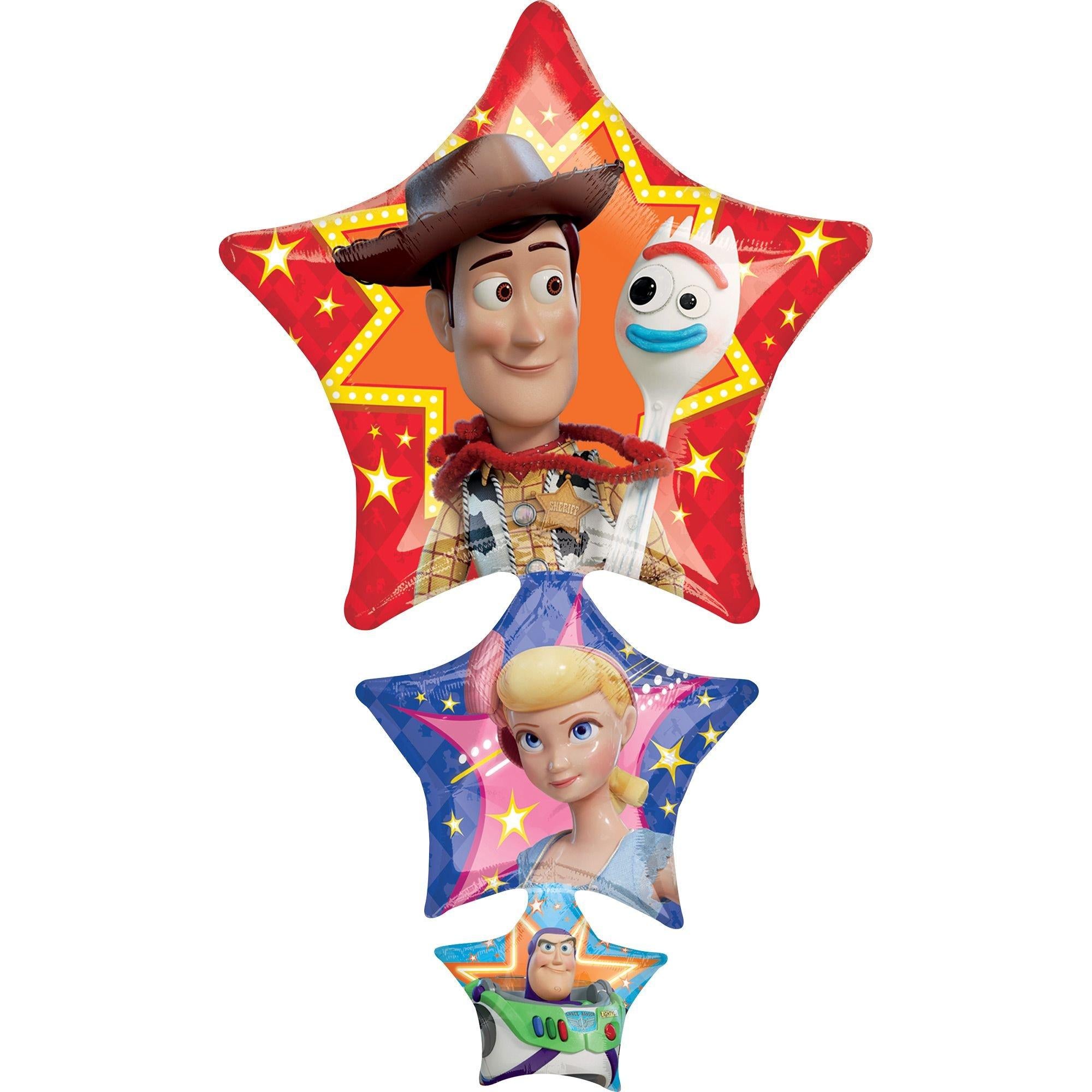 Giant Toy Story Stacked Star Balloon