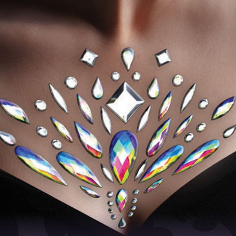 Crystal Body Gems 50pc