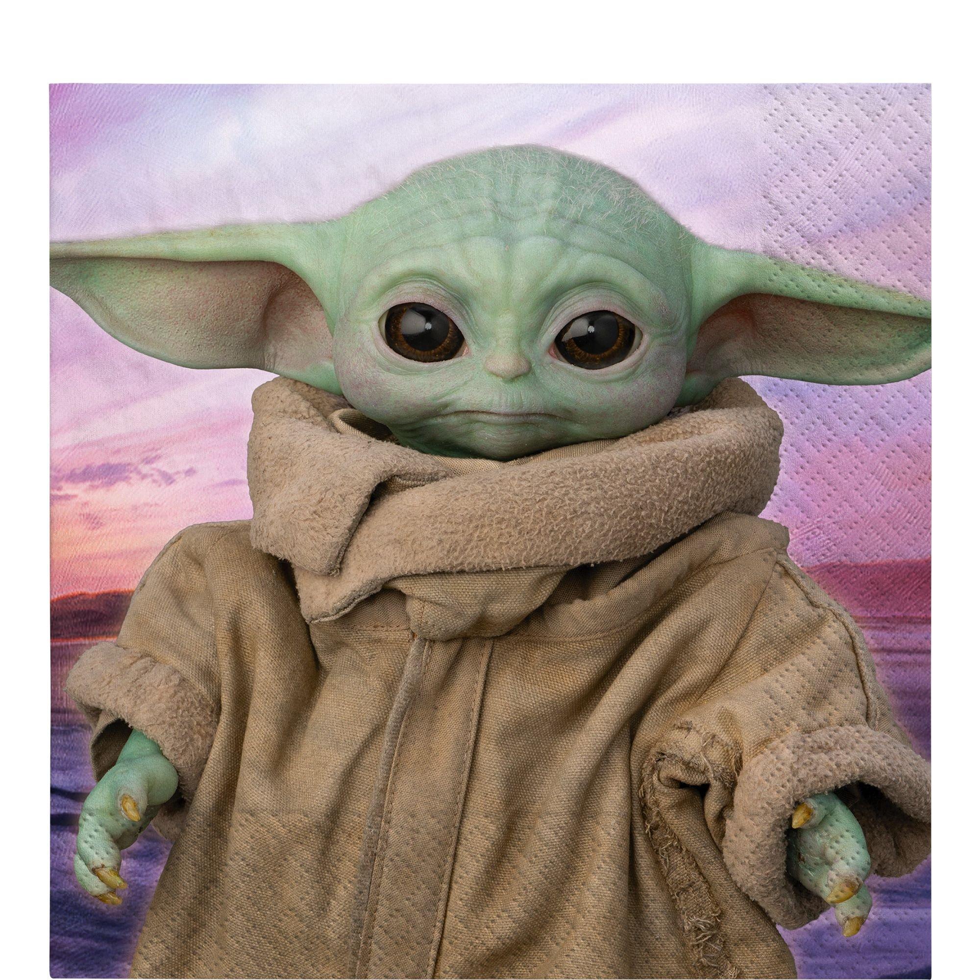 The Child Lunch Napkins 16ct - The Mandalorian