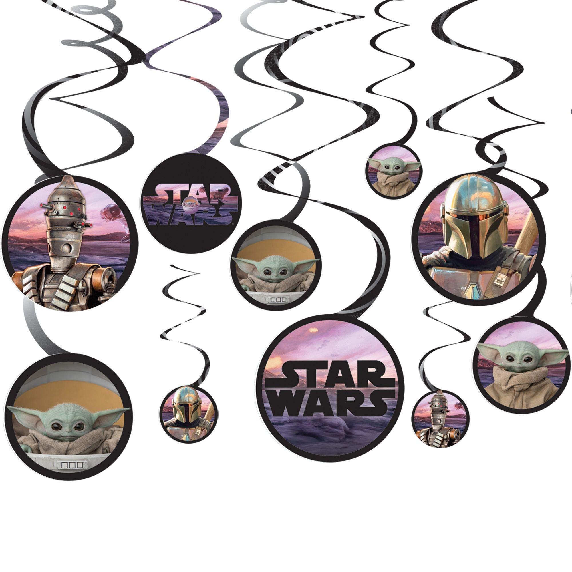 The Child Swirl Decorations 12ct - The Mandalorian