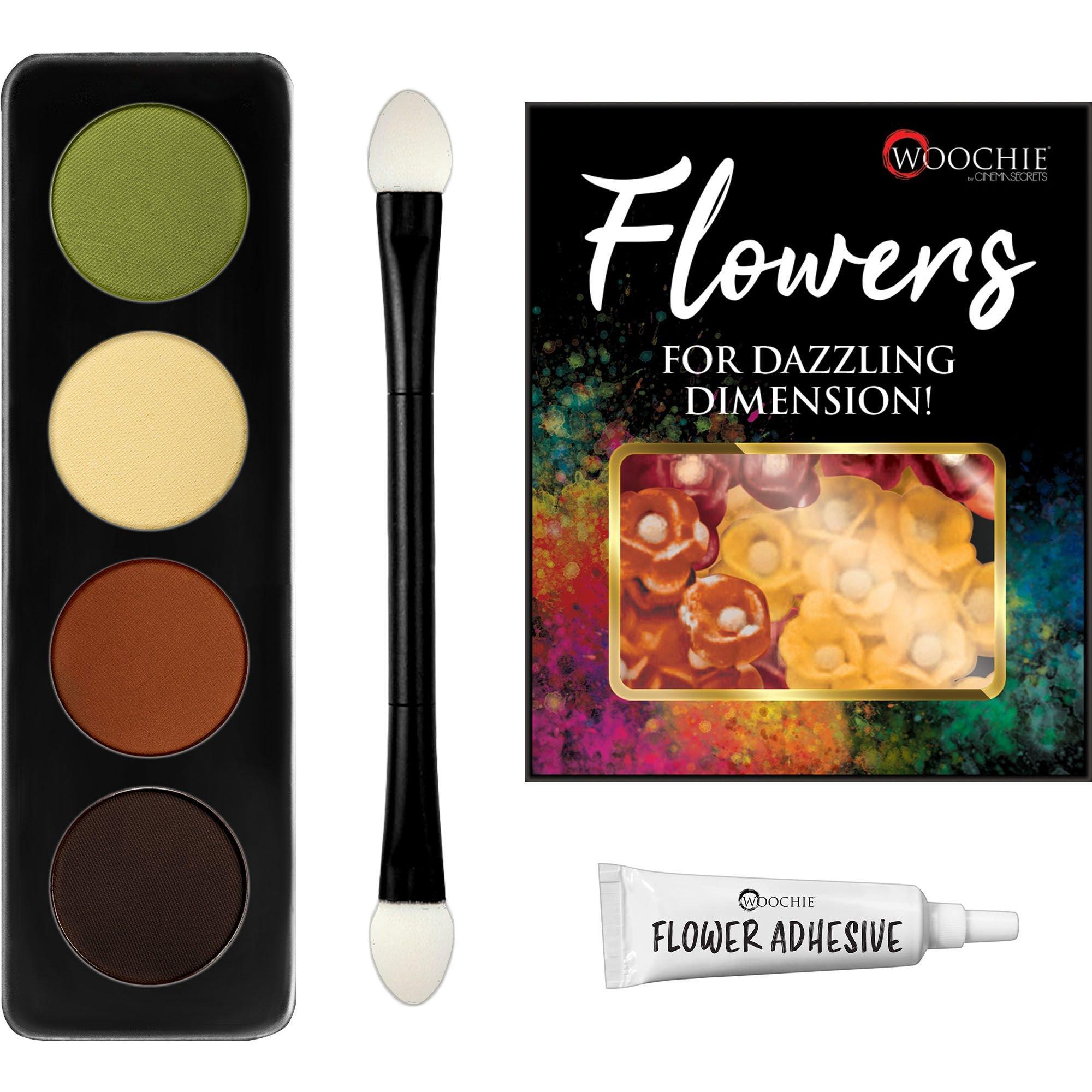 Natural Beauty Earth Tone Flower Makeup Set, 4pc
