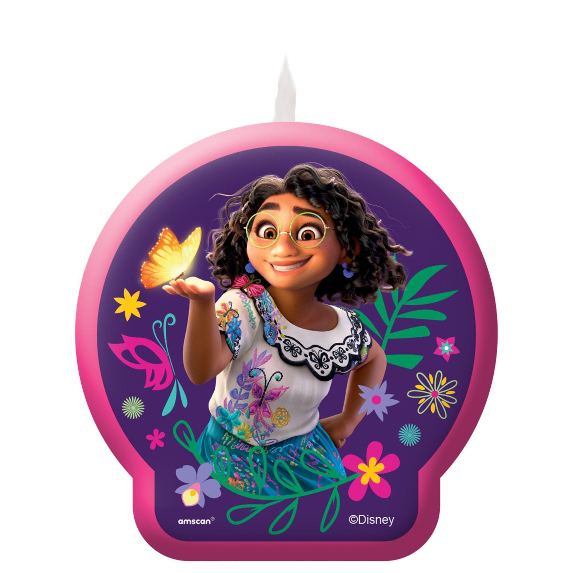 Mirabel Wax Birthday Candle, 2.4in x 2.5in - Encanto