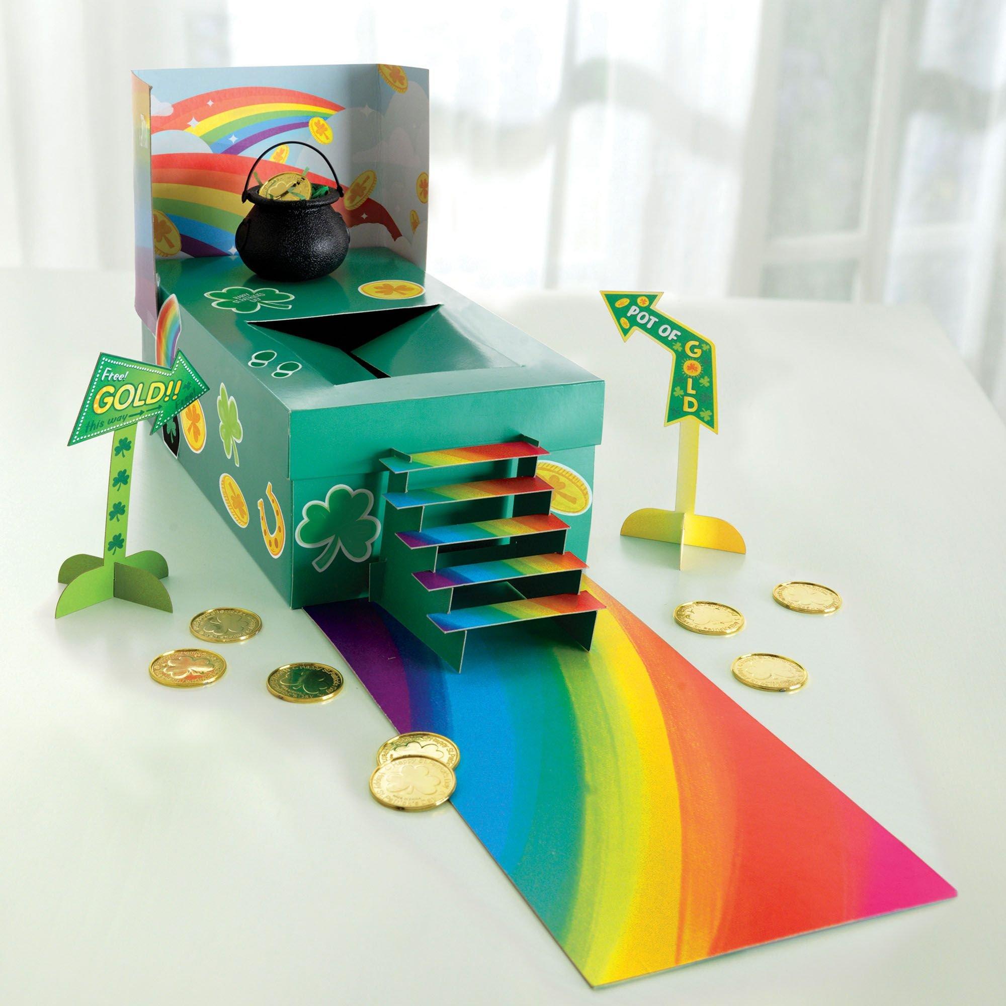 St. Patrick's Day Cardstock & Plastic Leprechaun Trap Kit, 20pc