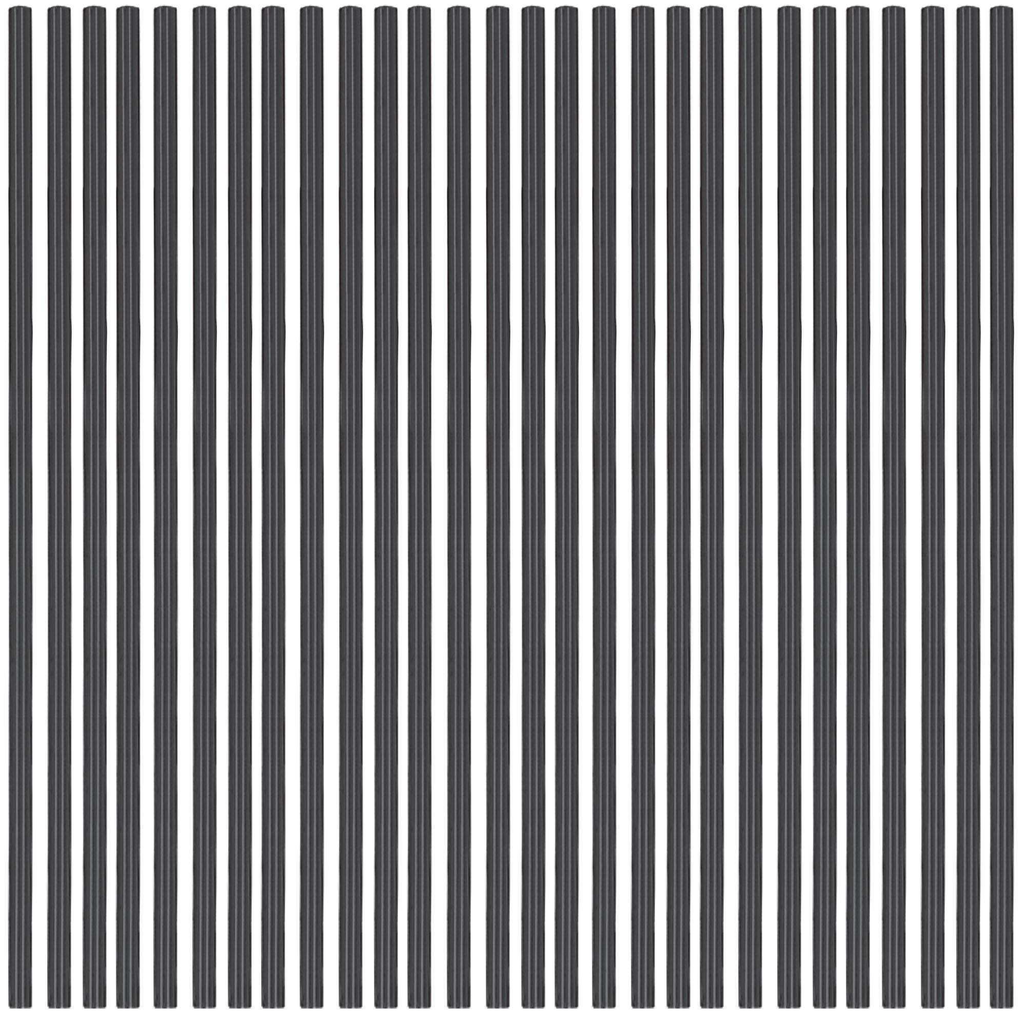 Black Plastic Drink Stirrers, 500ct