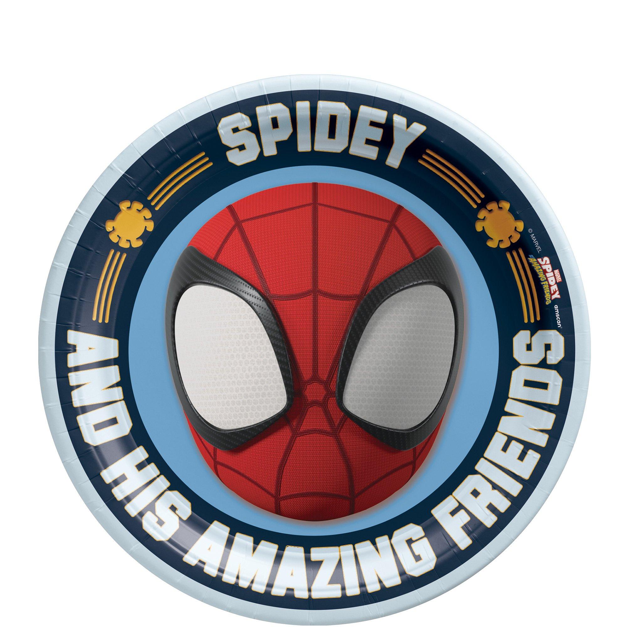 Spidey & His Amazing Friends Paper Dessert Plates, 7in, 8ct