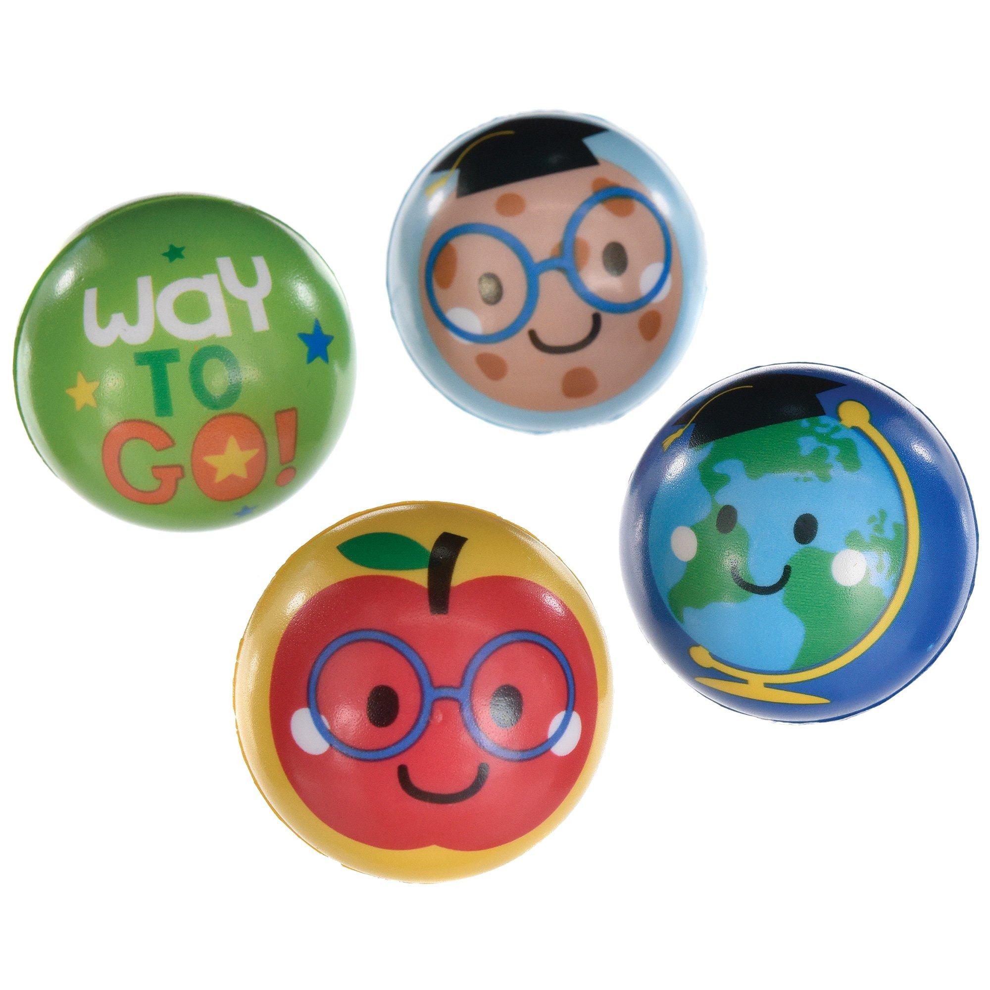 Grad Fun Squish Balls 8-Pack