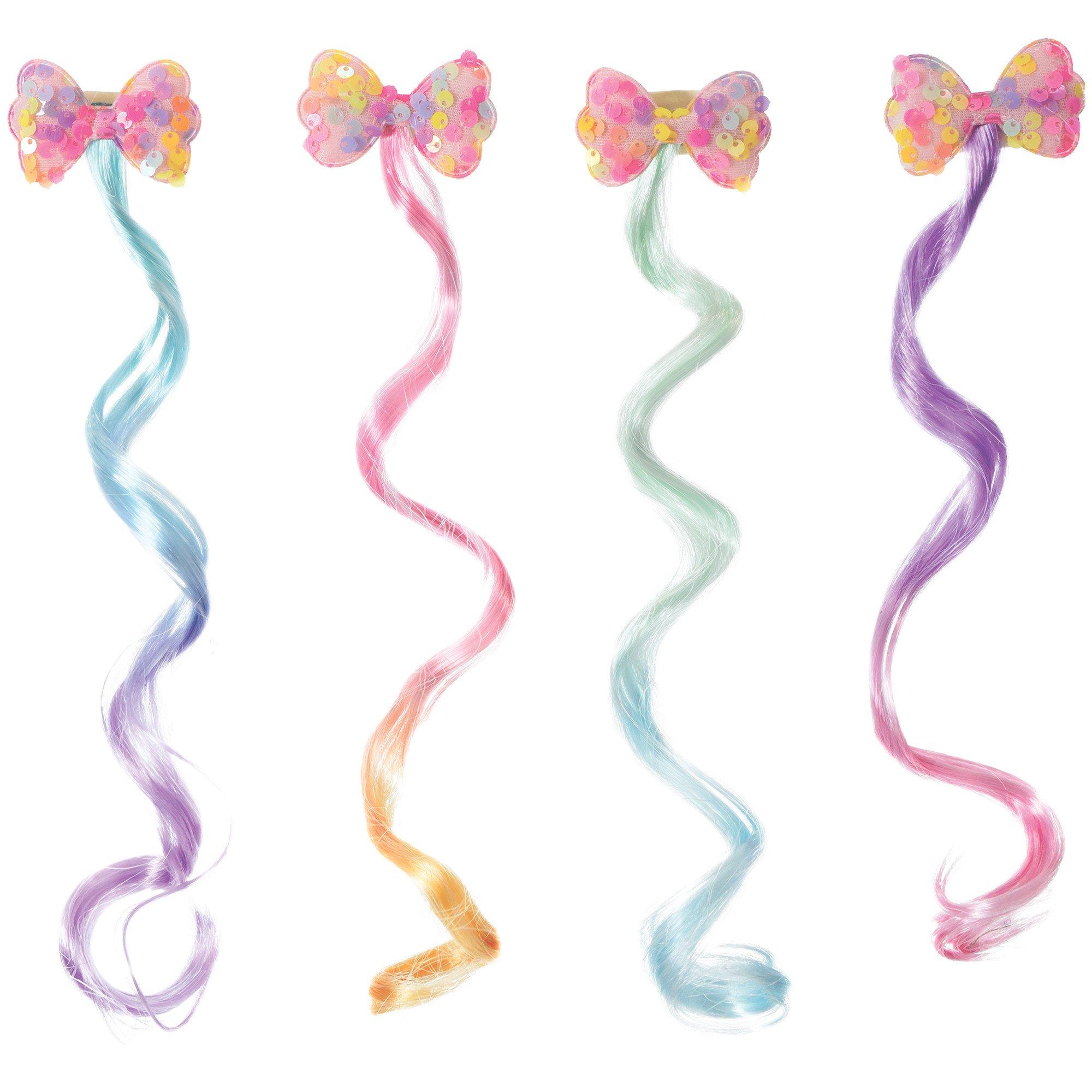 Curly Ombre Hair Extension Clips 8ct