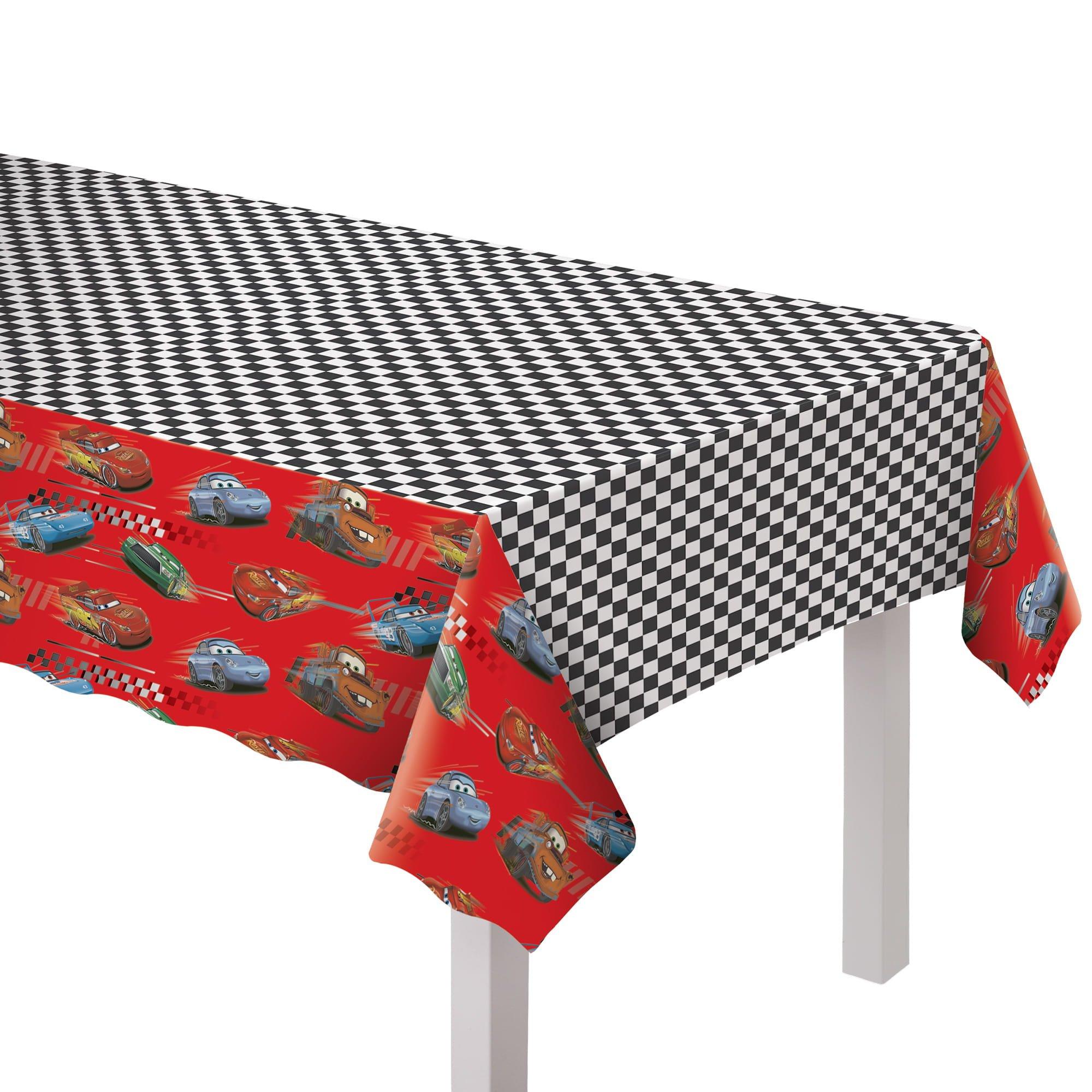 Cars 3 Plastic Table Cover, 54in x 96in