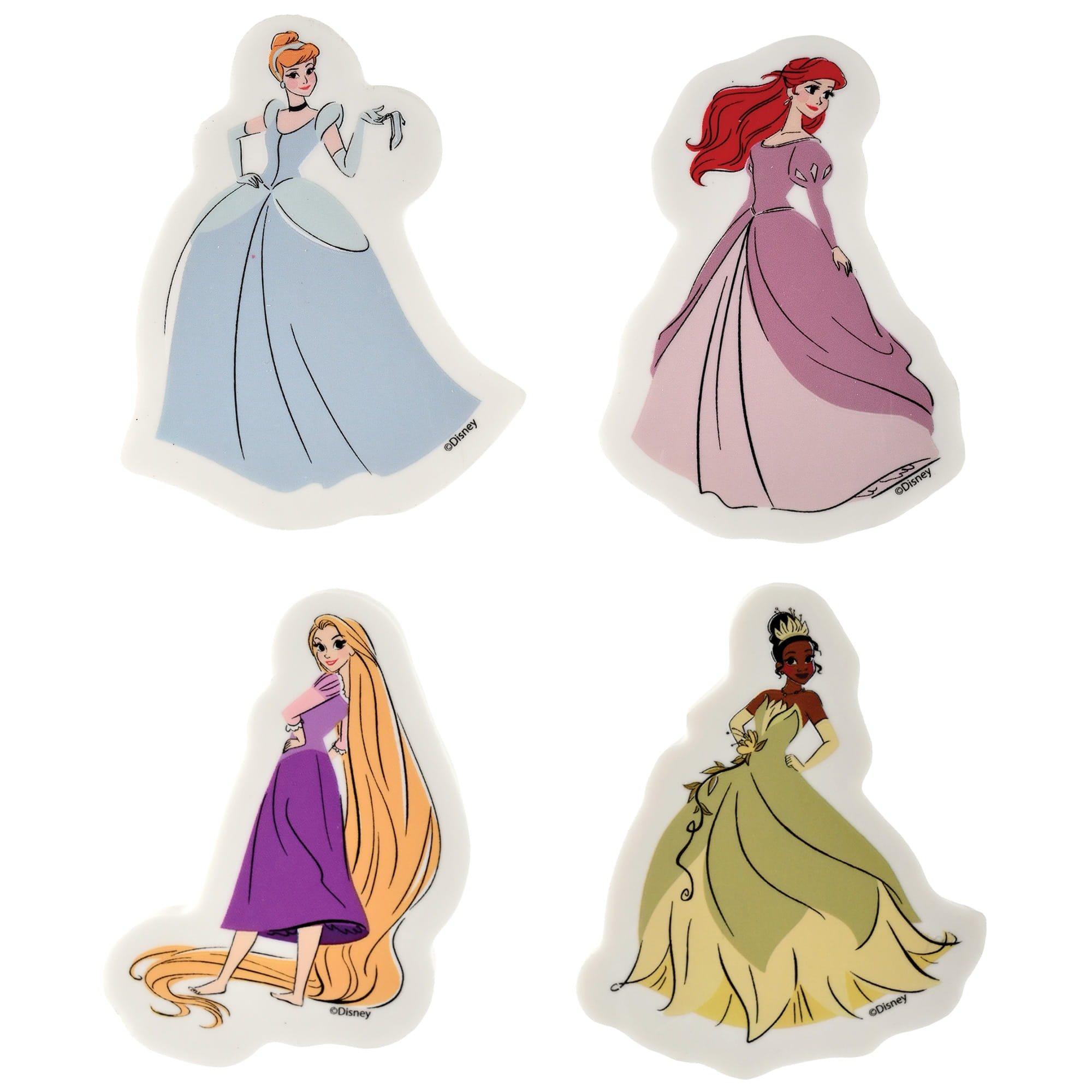 Disney Princess Once Upon A Time Erasers, 8ct