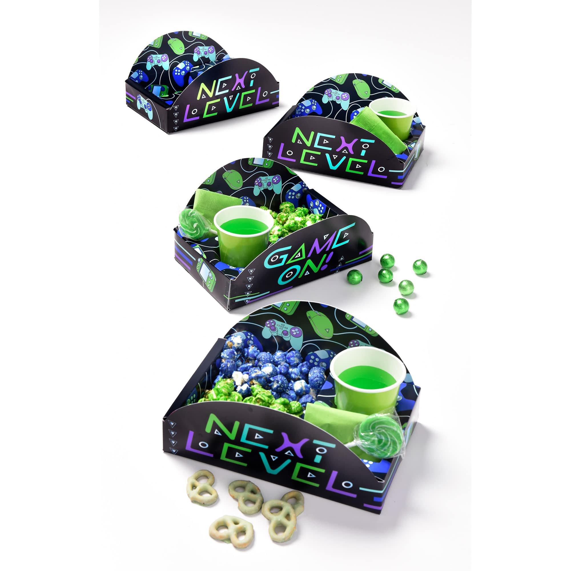Game-On Snack Trays, 4ct