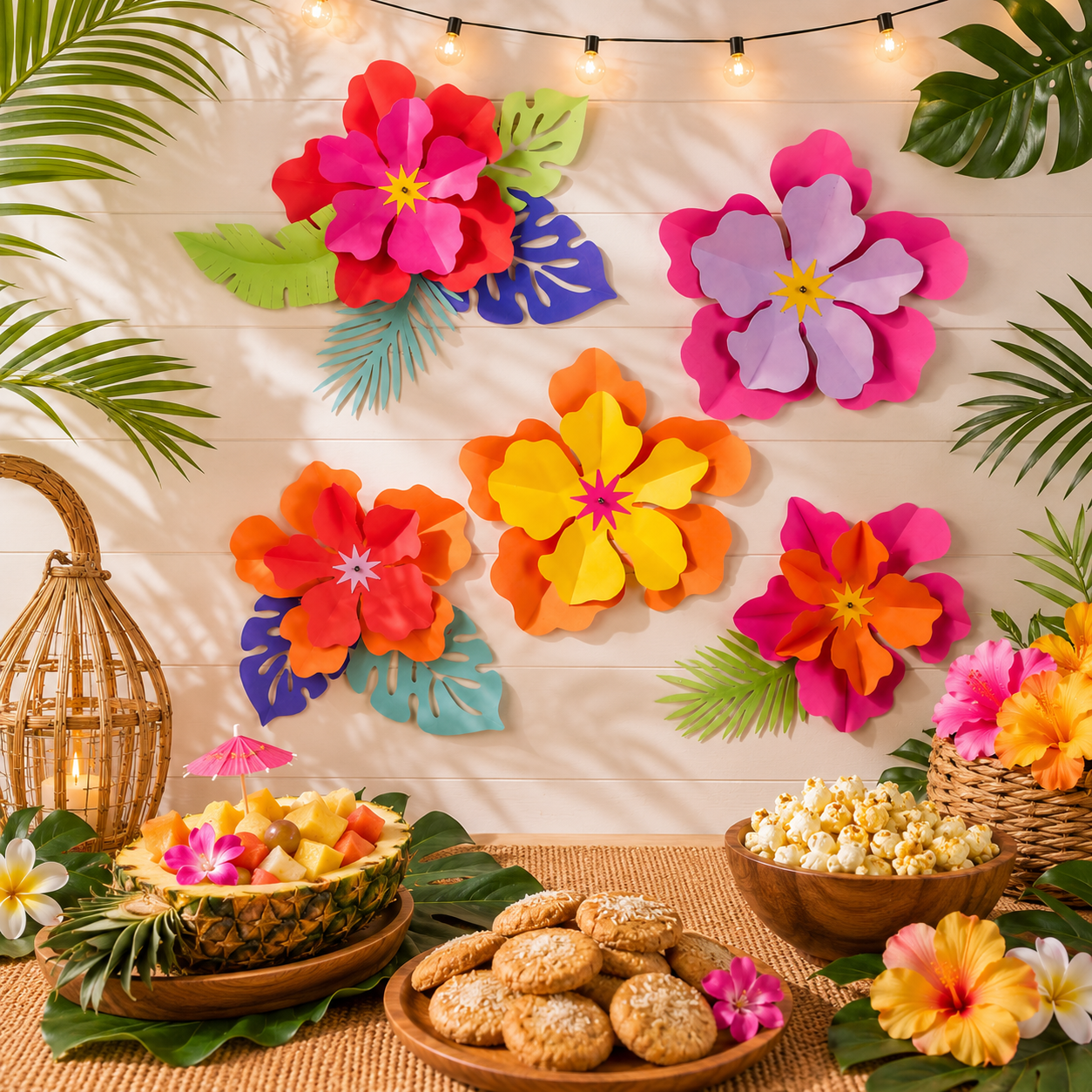 Summer Dream Floral Decorations, 5pc