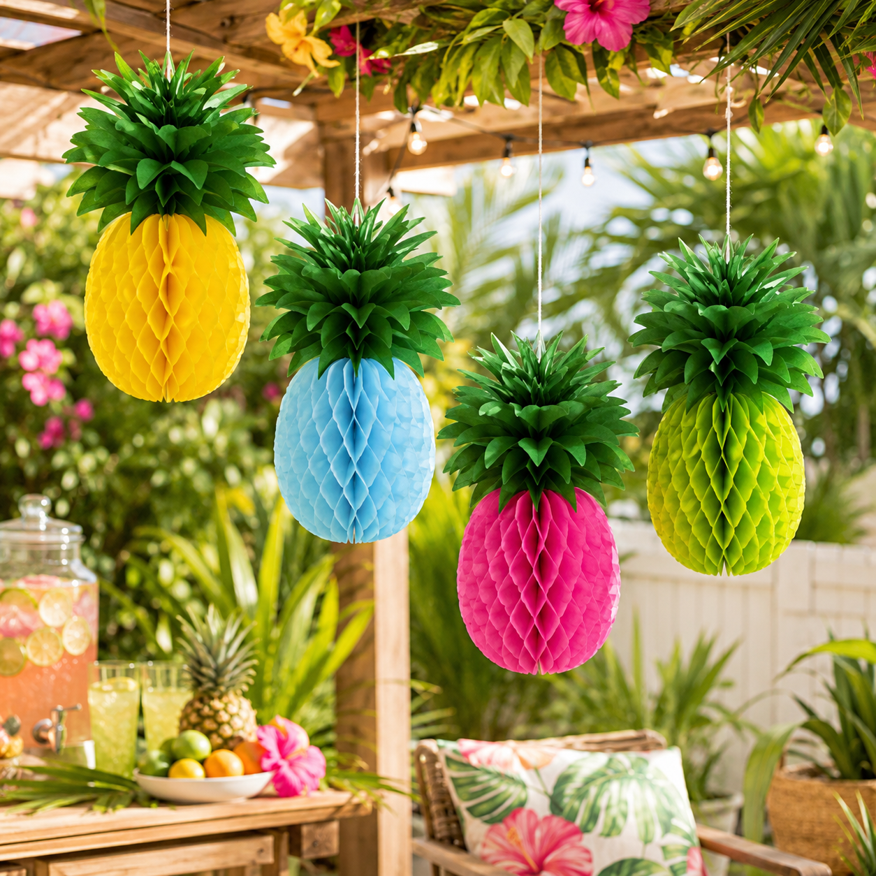 Pineapple Honeycomb Balls 4ct
